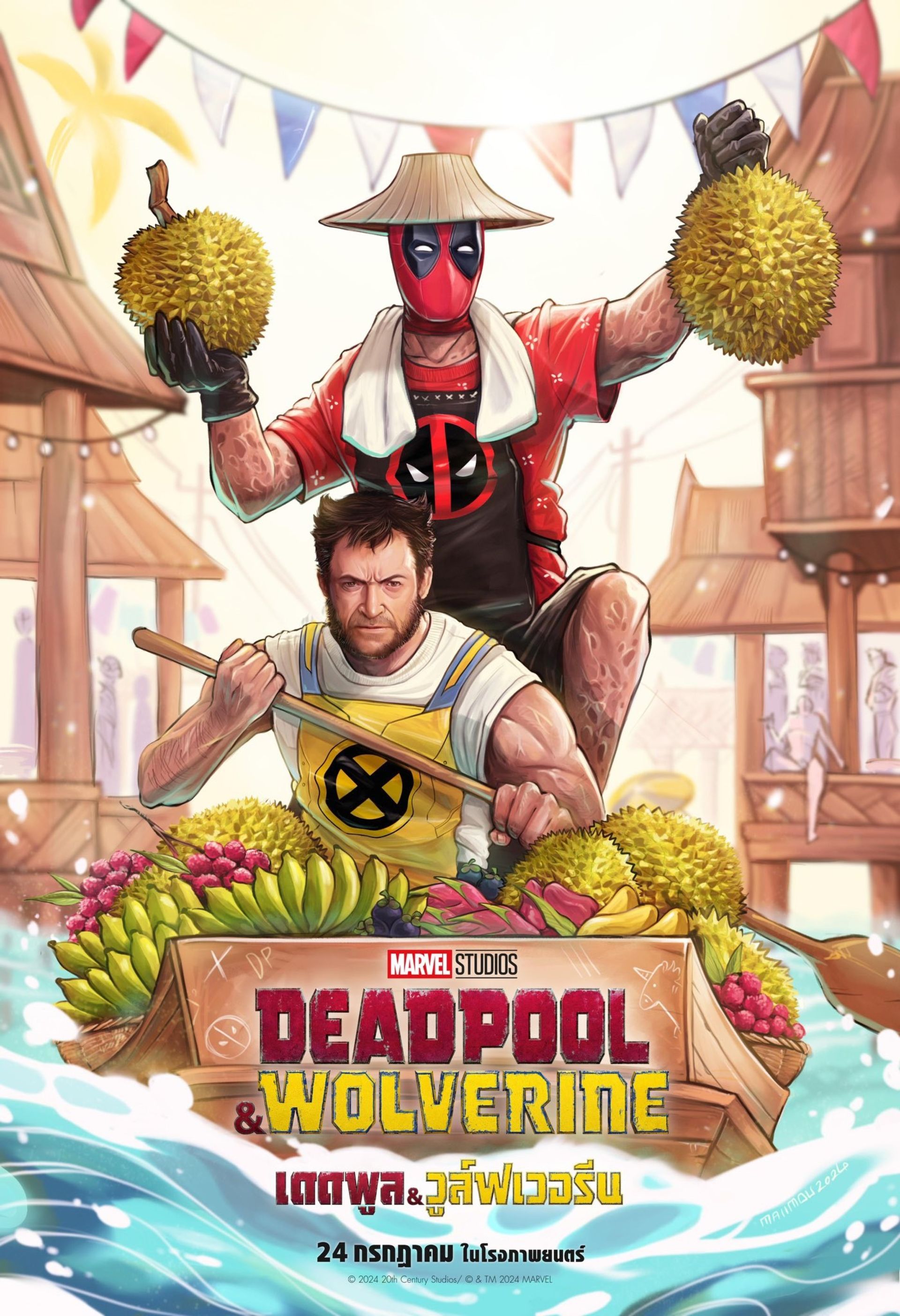 پوسترهای تایلندی فیلم Deadpool & Wolverine