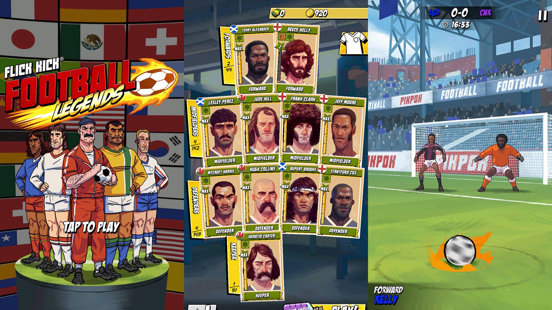 بازی اندروید Flick Kick Football Legends