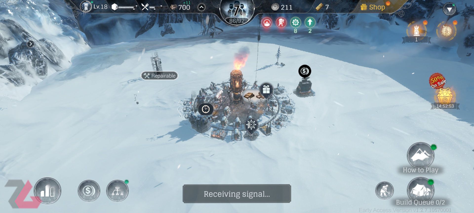 بازی اندروید Frostpunk: Beyond the Ice