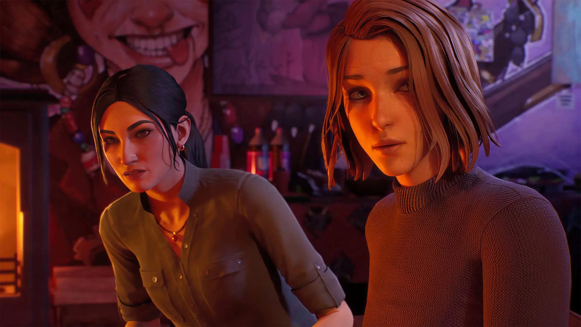 معاشرت صفی و مکس در بازی Life is Strange: Double Exposure