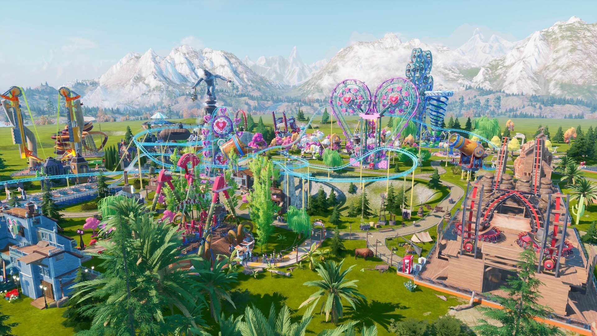 محیط شهربازی در park beyond