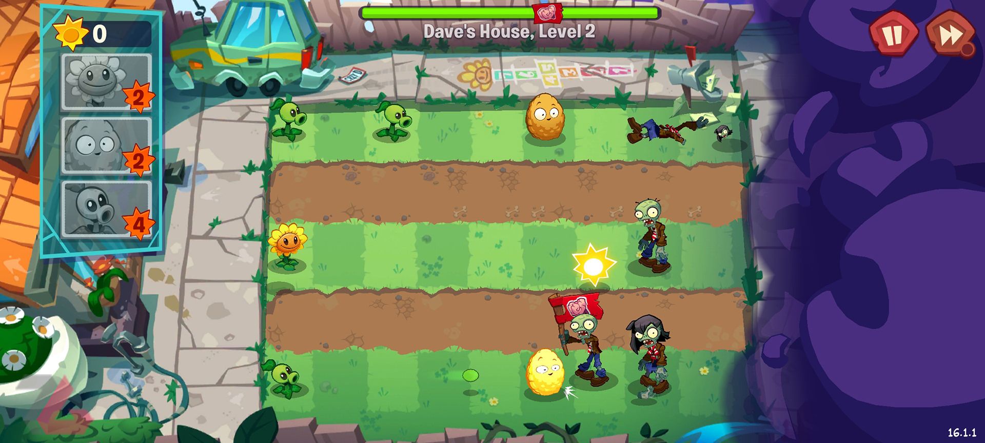 معرفی موبایل Plants vs Zombies 3