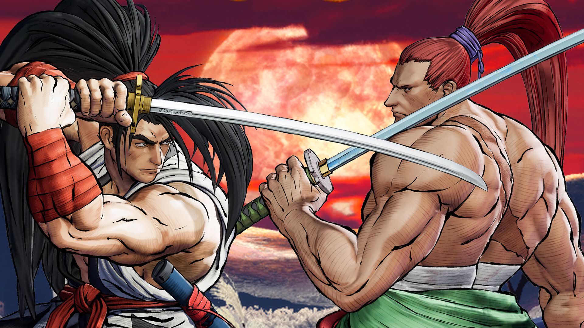 مبارزه دو سامورایی از سری Samurai Shodown