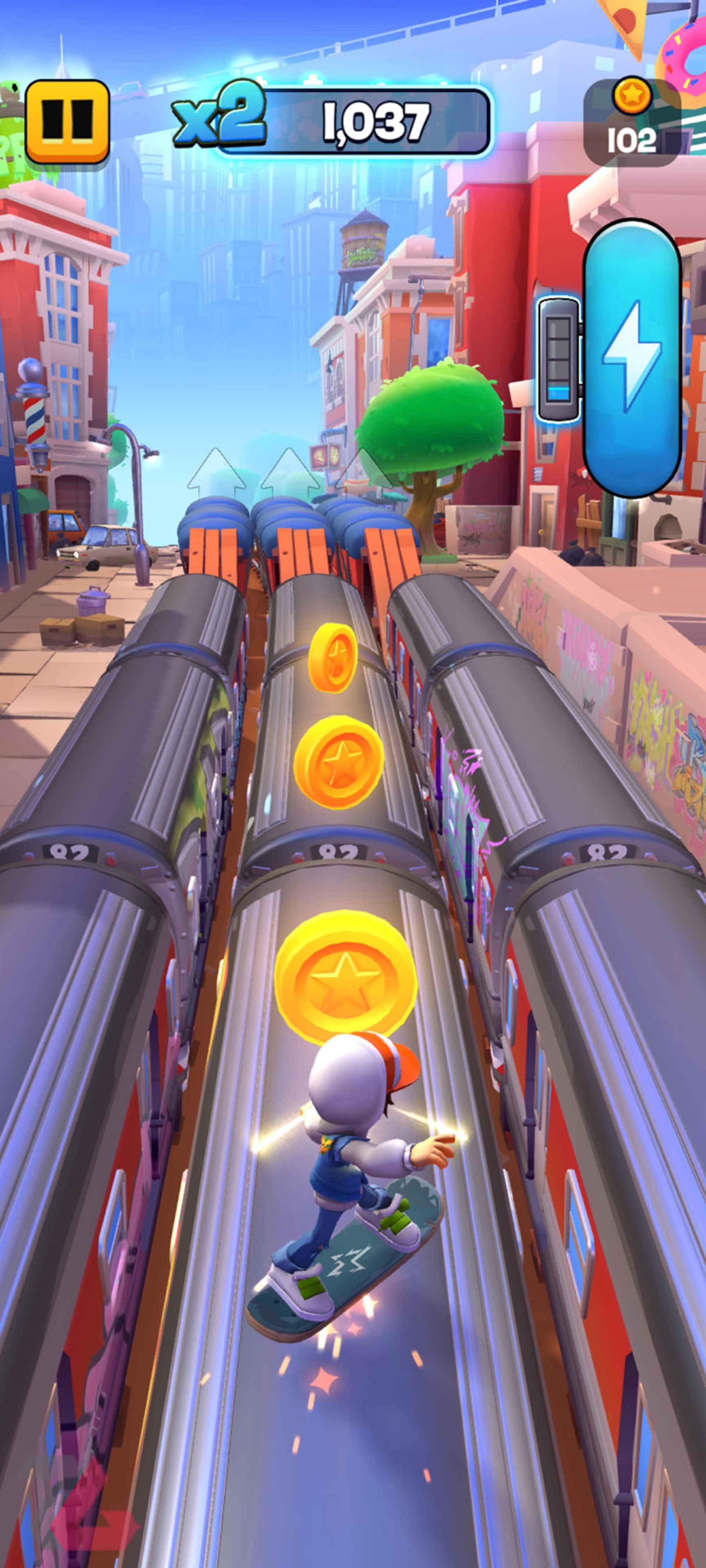 بازی موبایل Subway Surfers City