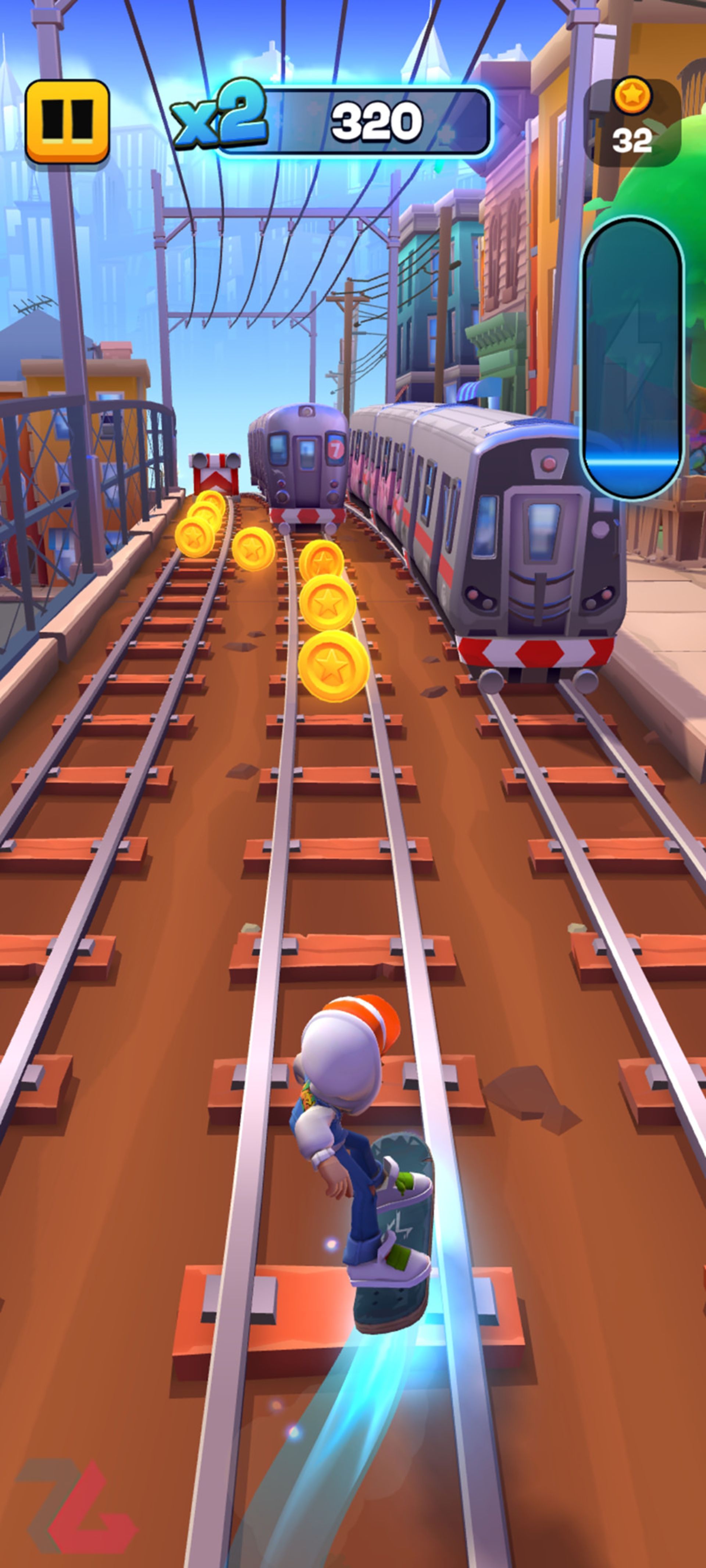 بازی موبایل Subway Surfers City