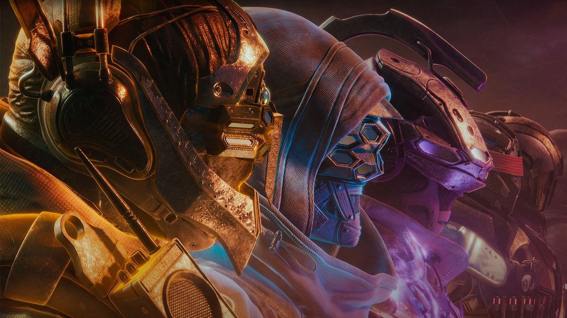 قهرمانان بازی Destiny 2