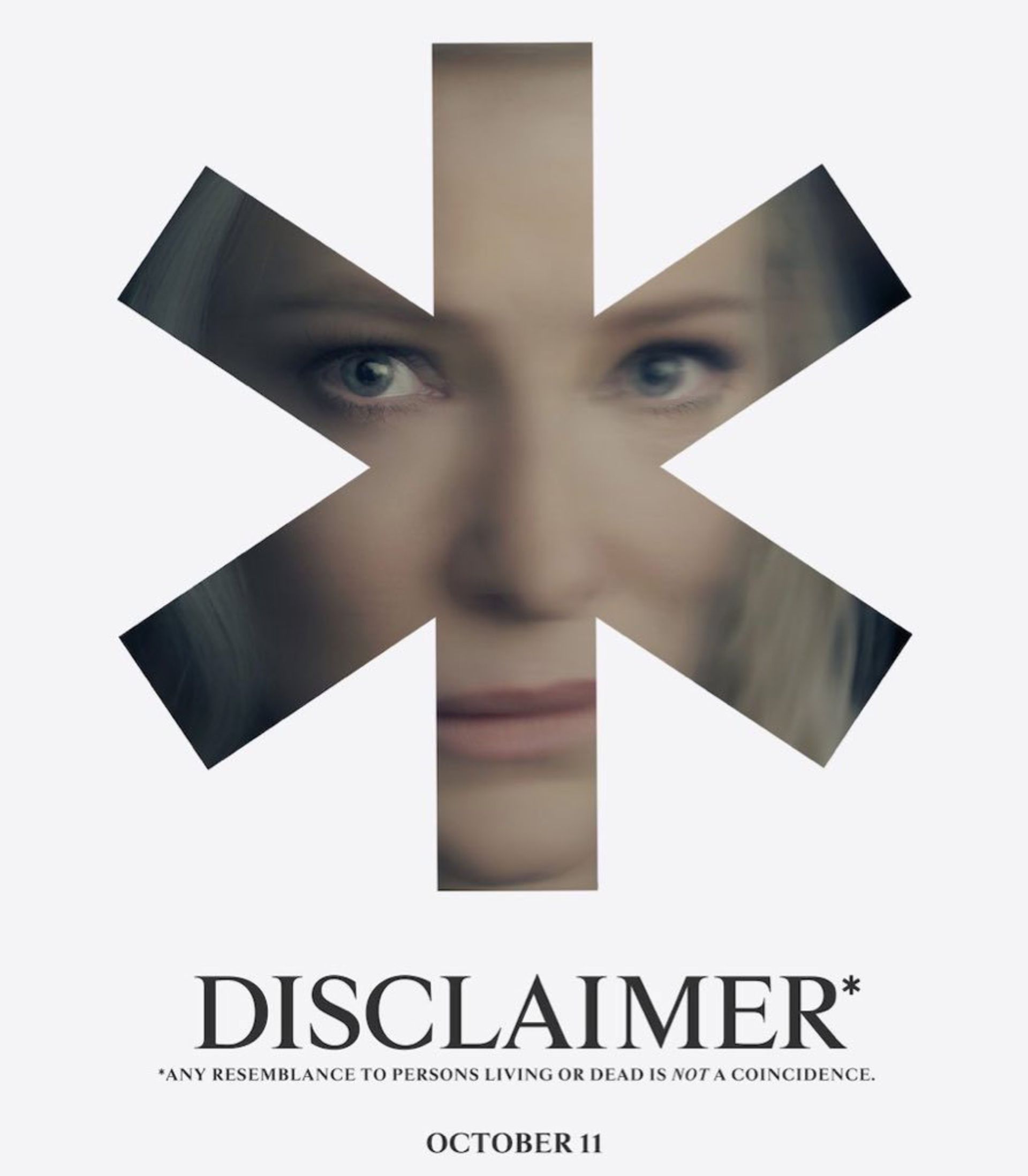 پوستر سریال Disclaimer با نقش‌آفرینی کیت بلانشت