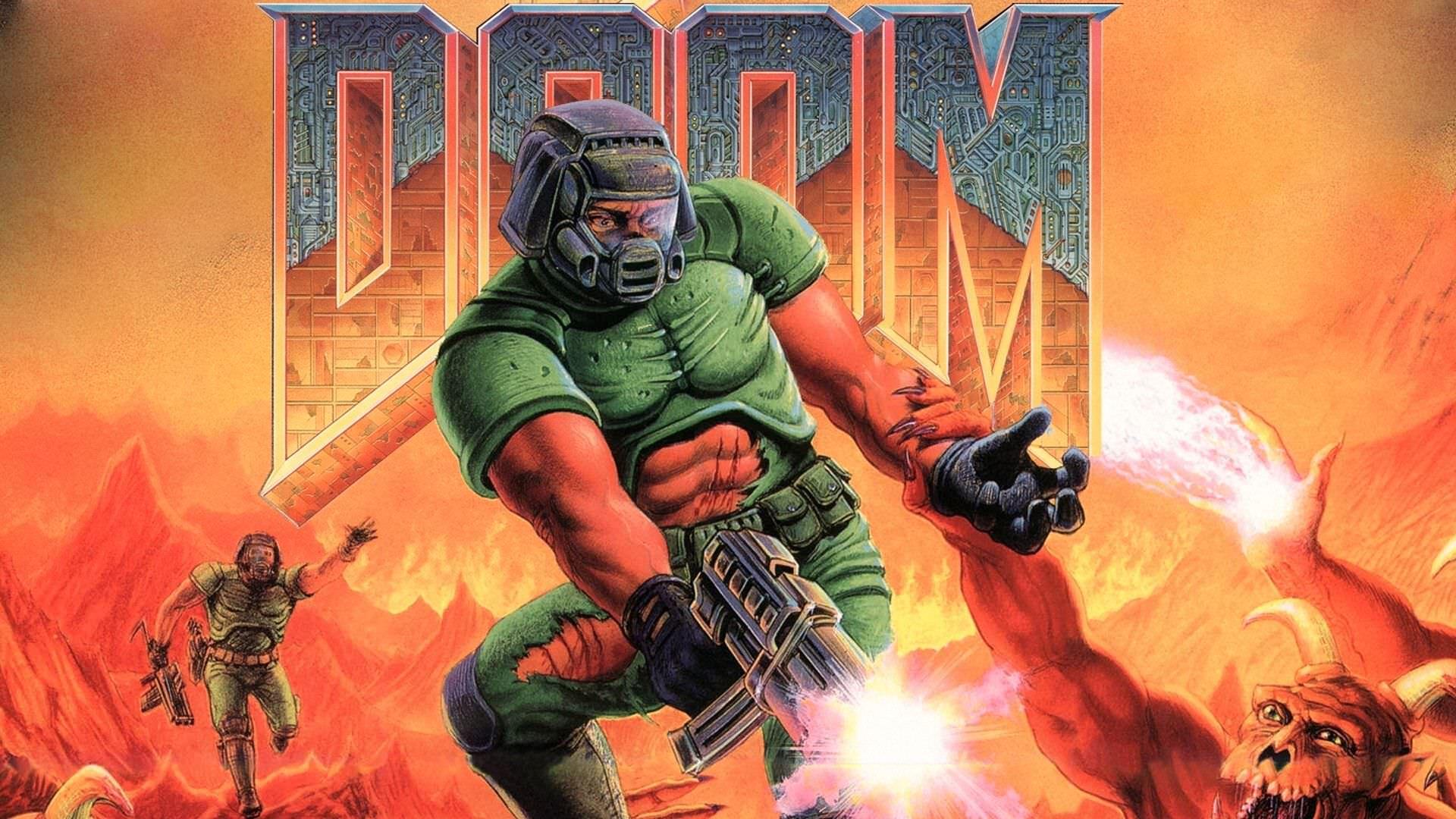 پوستر بازی Doom اورجینال