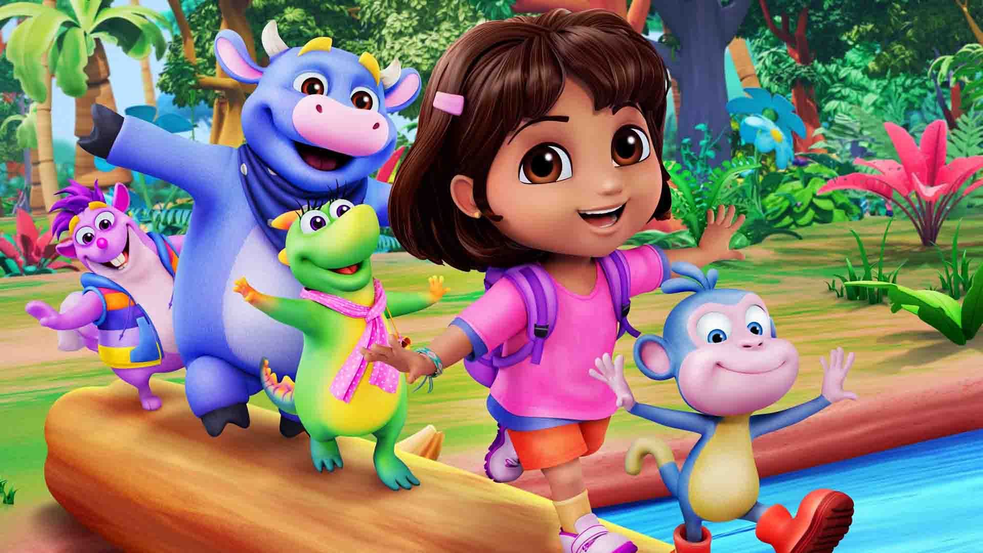 دورا و دوستانش در انیمیشن سریالی Dora