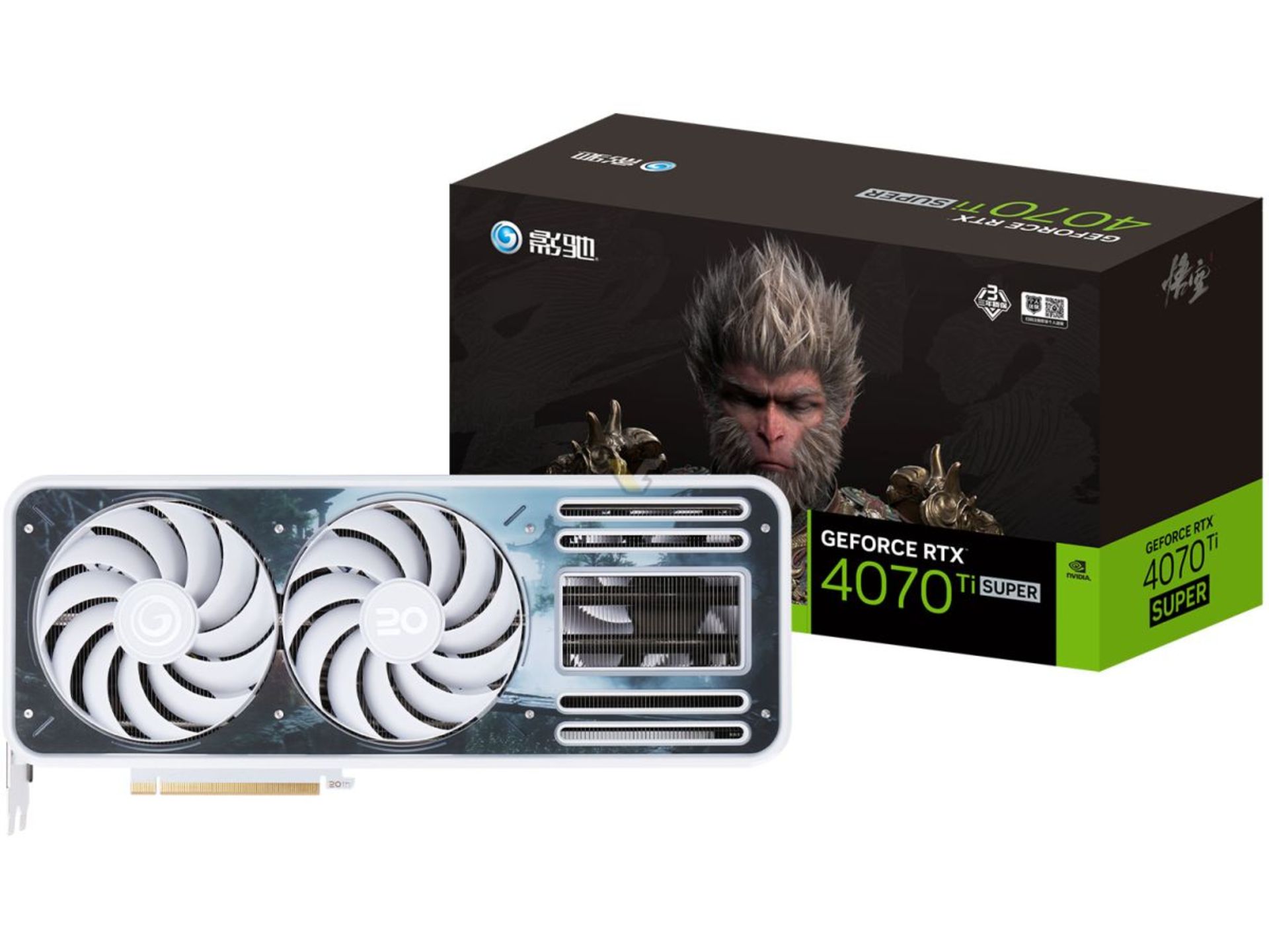 باکس و کارت گرافیک کارت گرافیک GALAX GeForce RTX 4070 Ti SUPER Black Myth: Wukong Edition