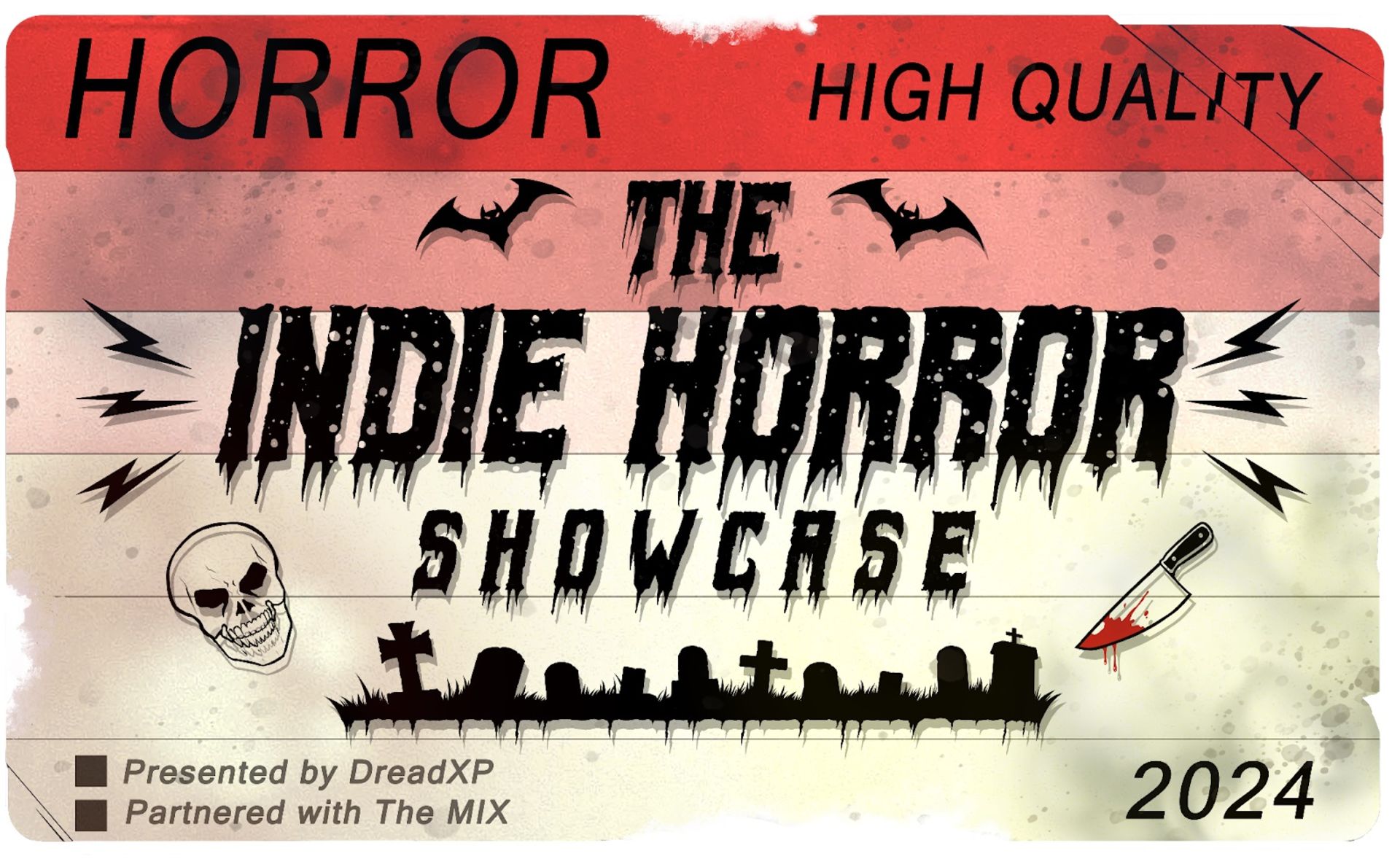 پوستر رویداد The Indie Horror Showcase 2024