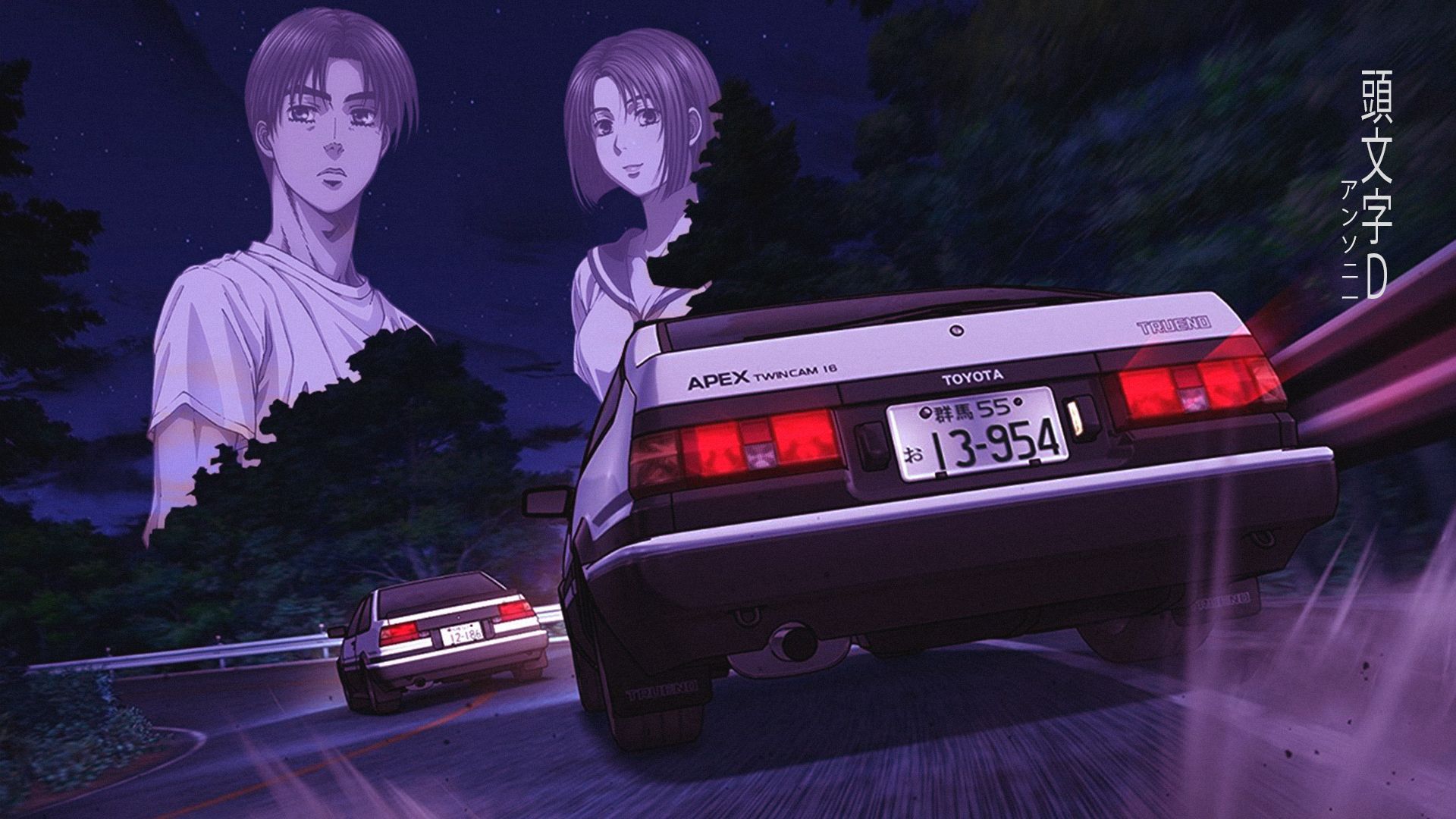 انیمه Initial D