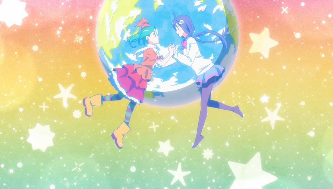 2024-8-monogatari-series-off-monster-season-two-young-girl-rainbow-landscape