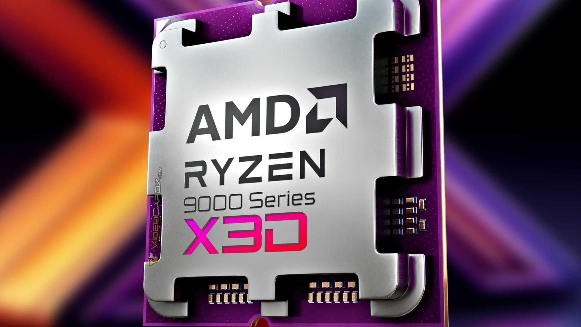 پردازنده AMD Ryzen 9000X3D