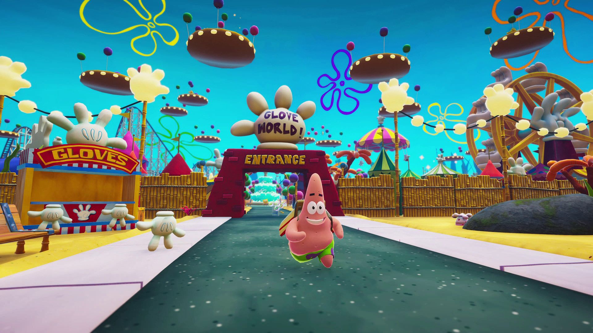 پاتریک در بازی SpongeBob SquarePants: The Patrick Star Game