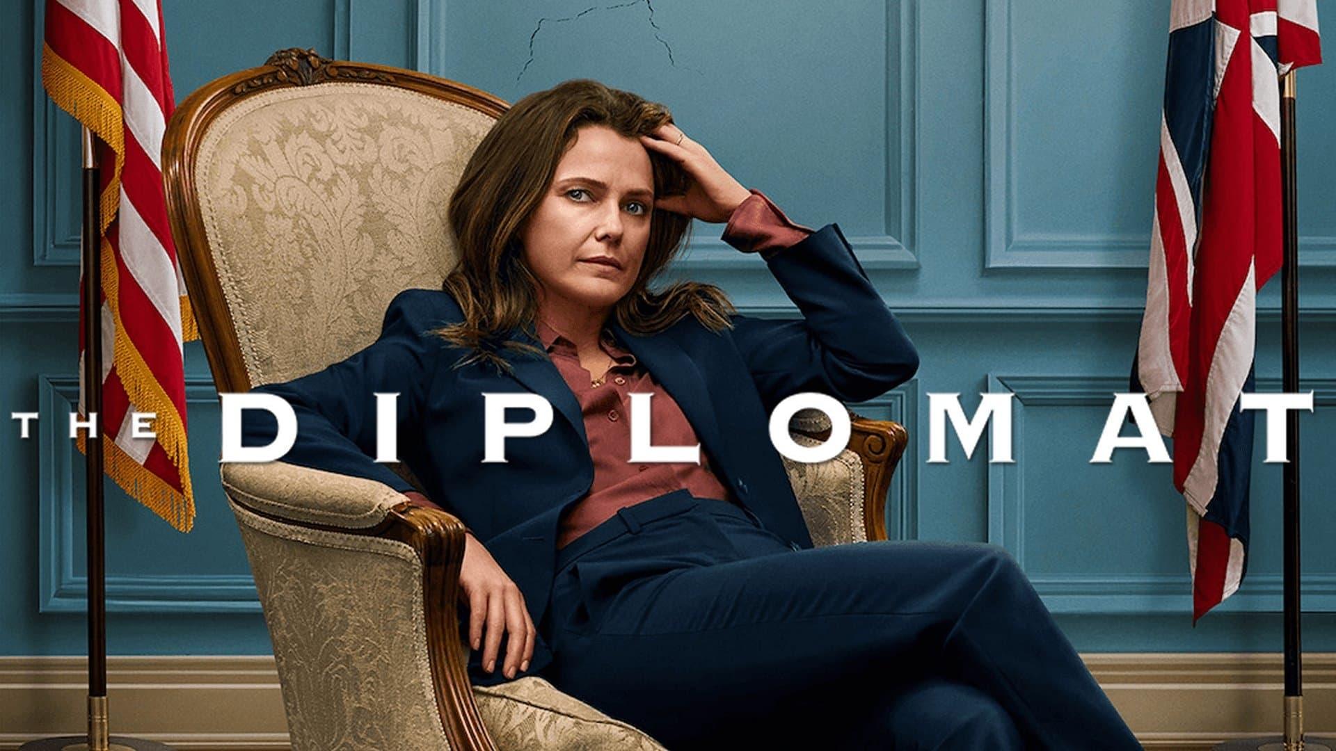 پوستر سریال دیپلمات با بازی کری راسل The Diplomat Series Poster with Kerri Russel