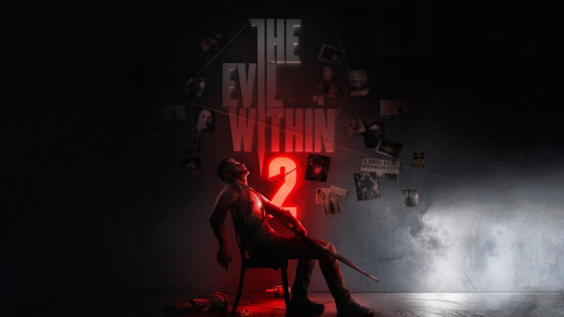 پوستر هنری بازی The Evil Within 2 با حضور سباستین