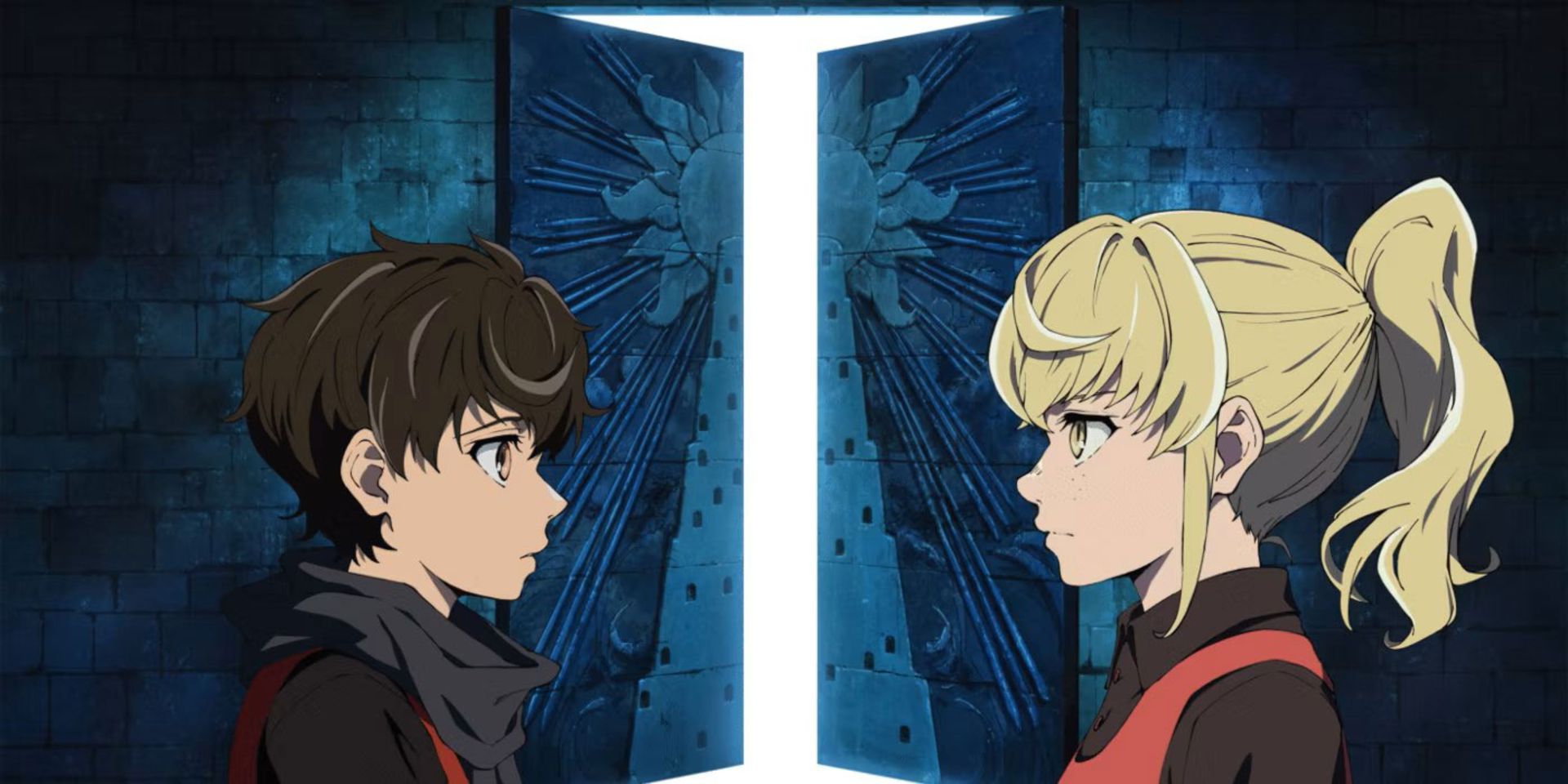 2024-8-tower-of-god-return-of-the-prince-boy-girl-in-fron-of-big-door