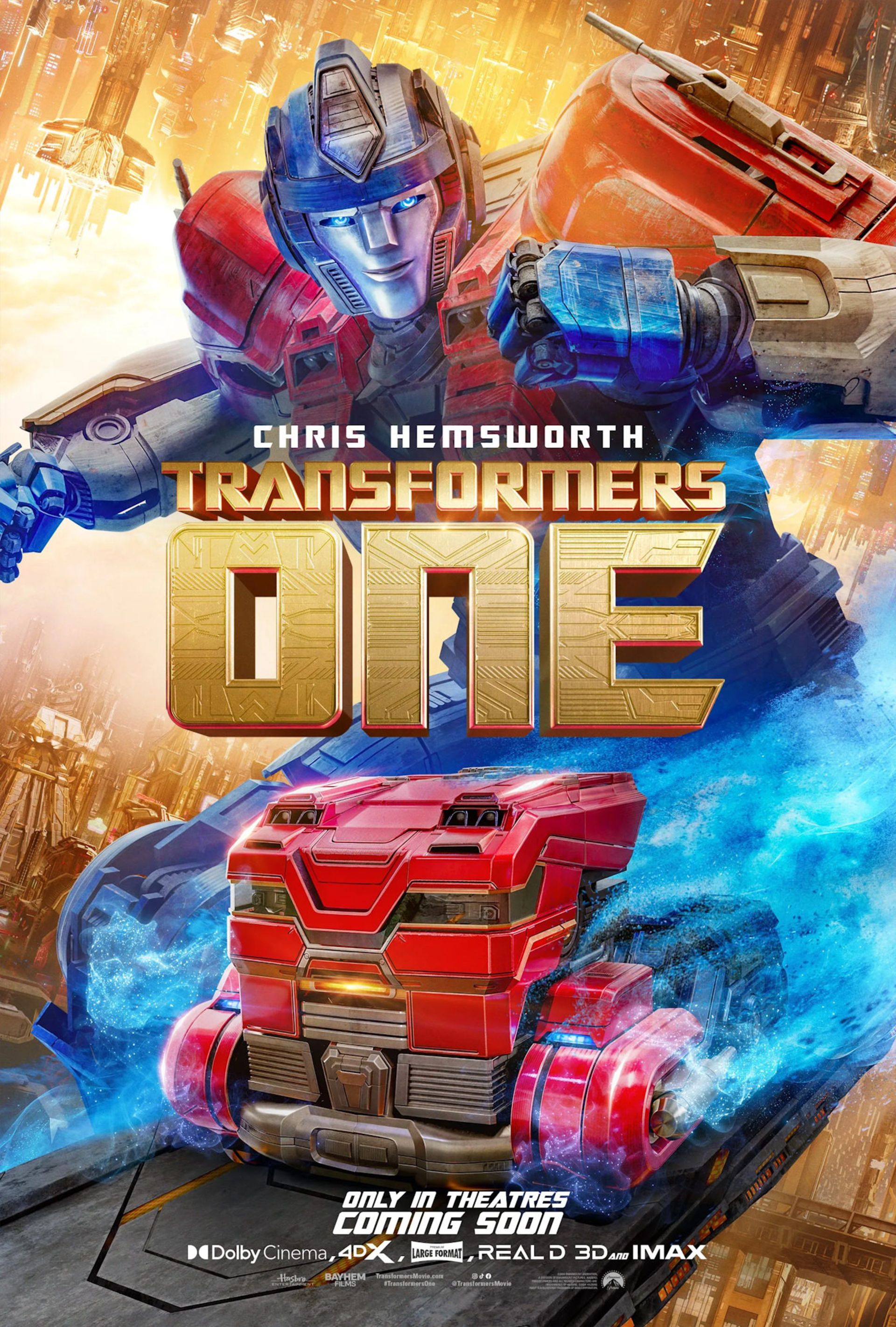 شخصیت‌های اصلی انیمیشن Transformers One در پوسترهای جدید