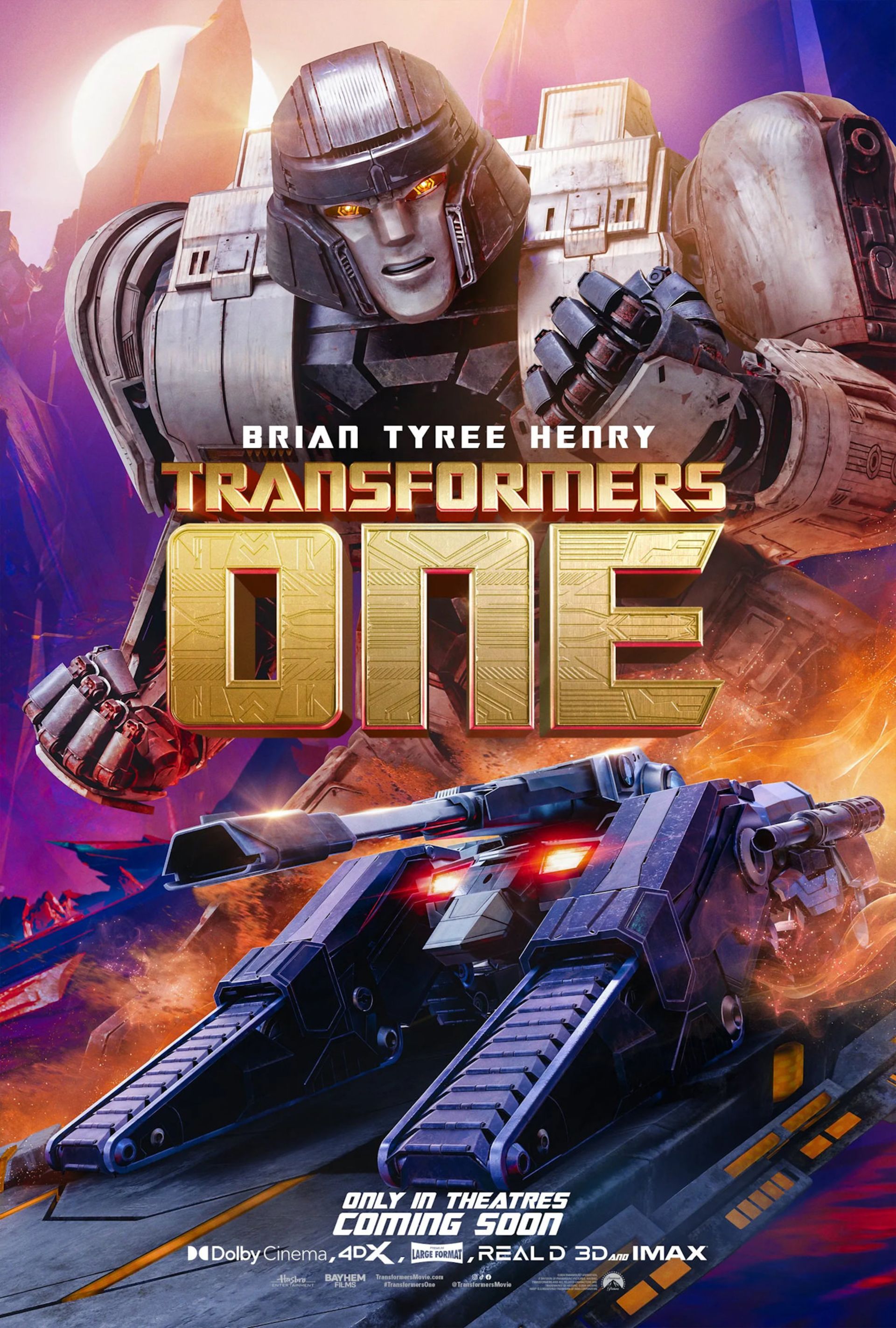شخصیت‌های اصلی انیمیشن Transformers One در پوسترهای جدید