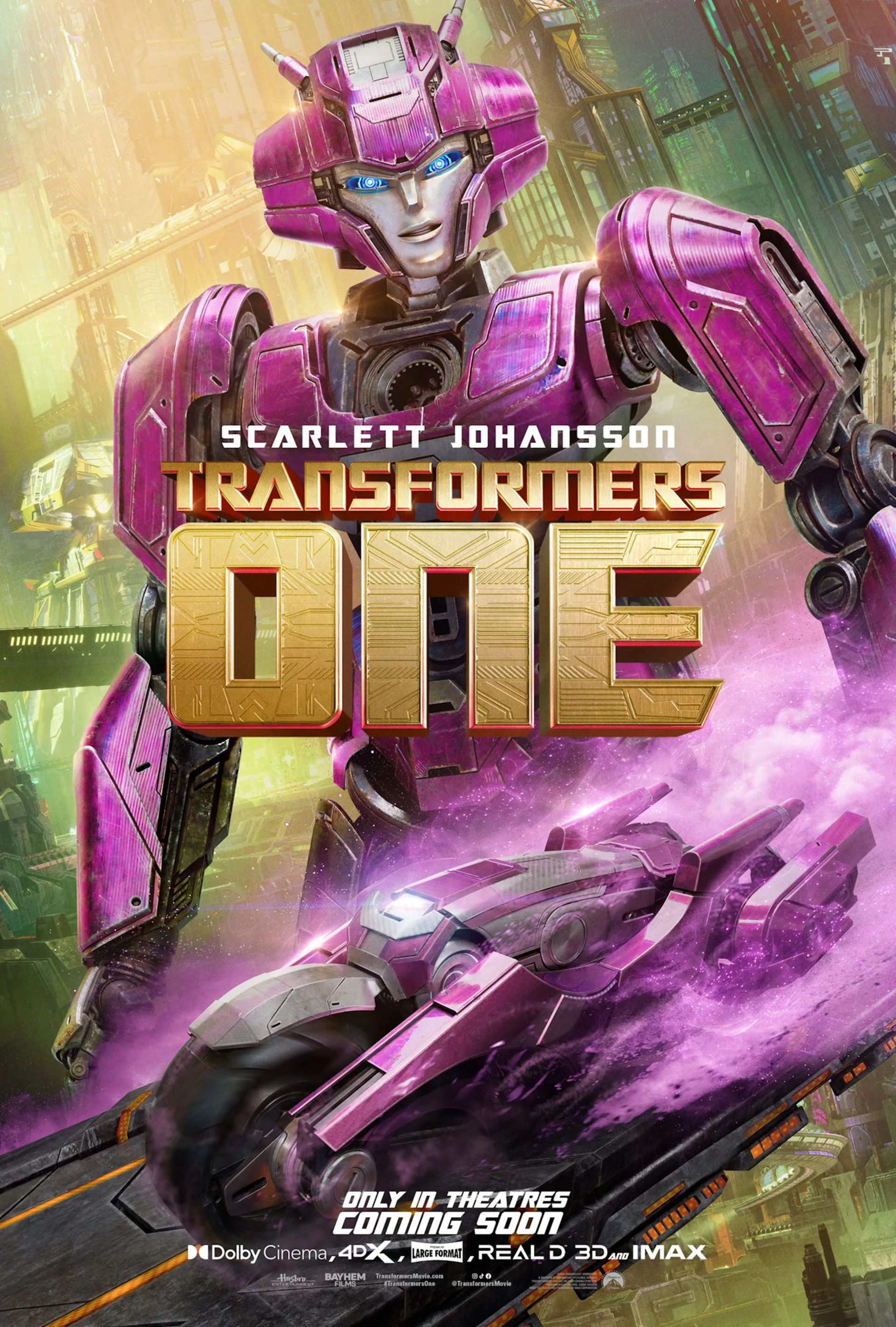 شخصیت‌های اصلی انیمیشن Transformers One در پوسترهای جدید