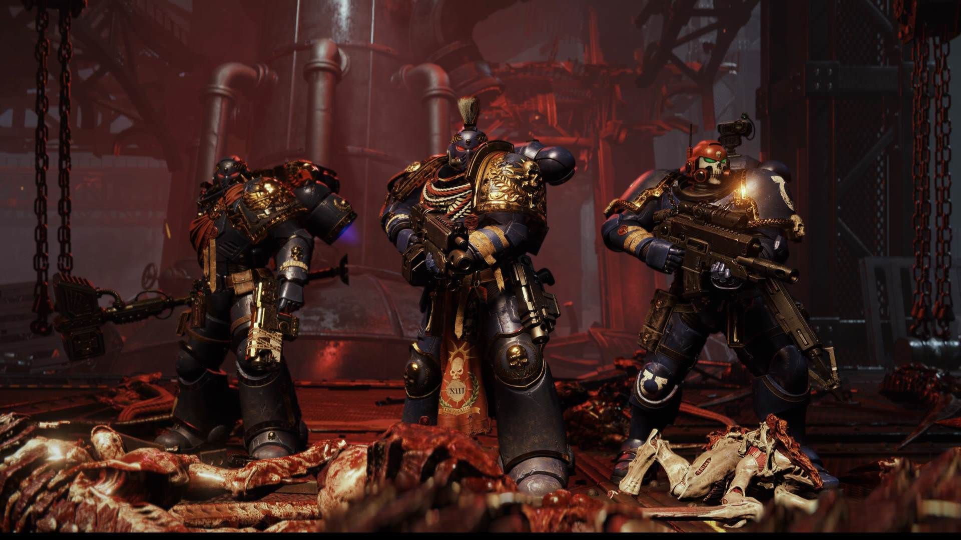 کشتار تیمی هیولاها در بازی Warhammer 40,000: Space Marine 2