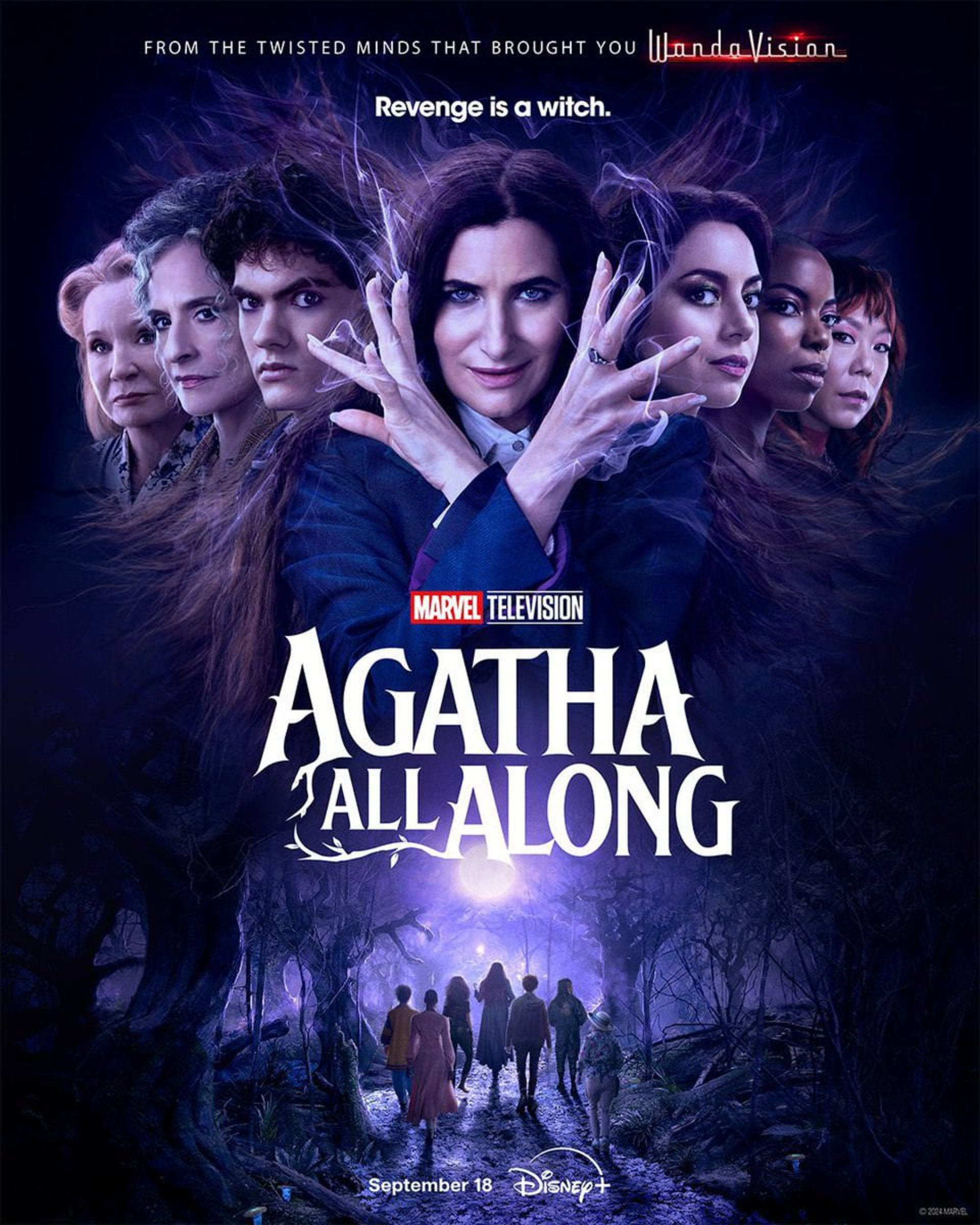 پوستر جدید سریال Agatha All Along