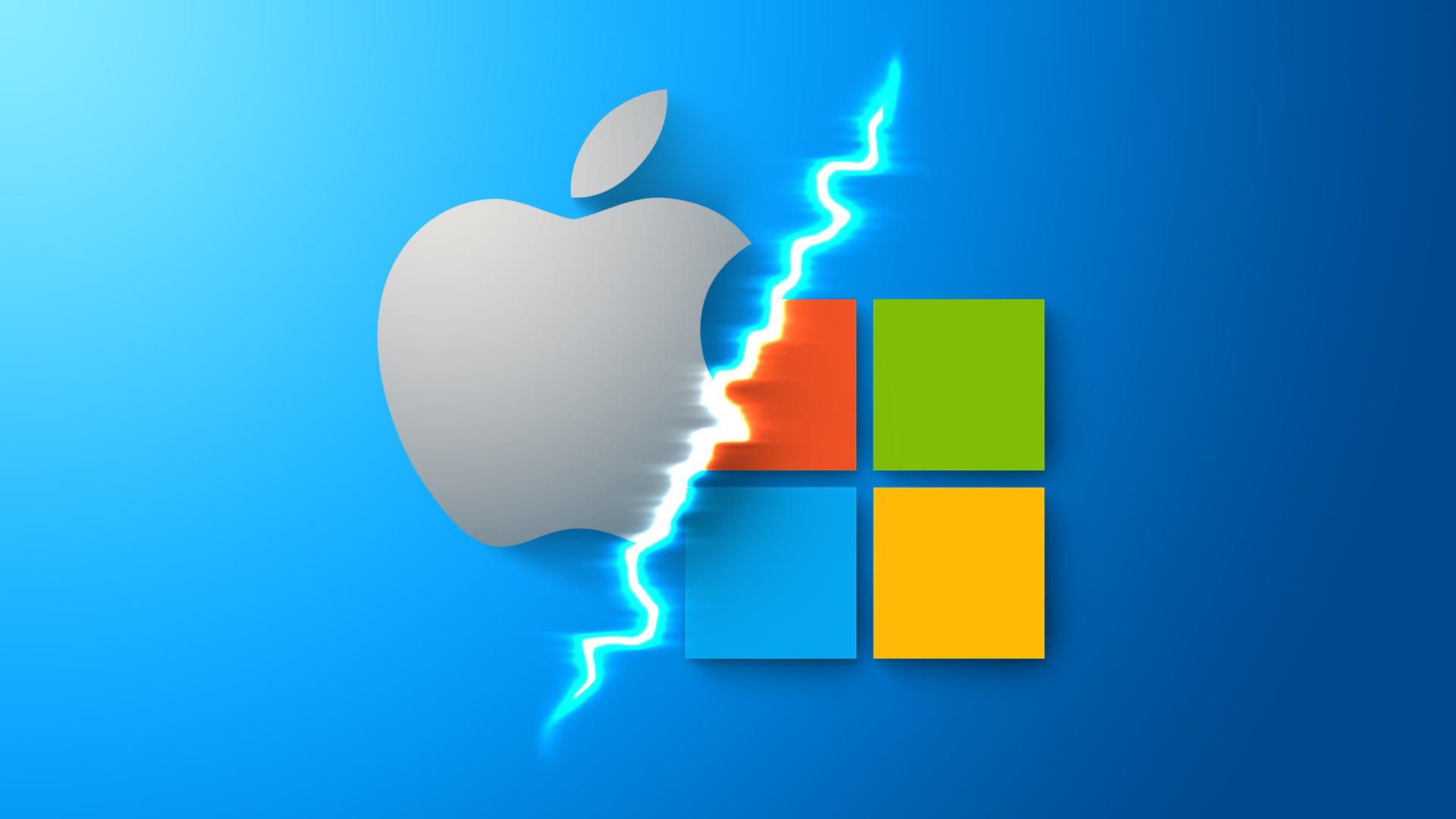 جدال و رقابت اپل (Apple) و مایکروسافت (Microsoft)