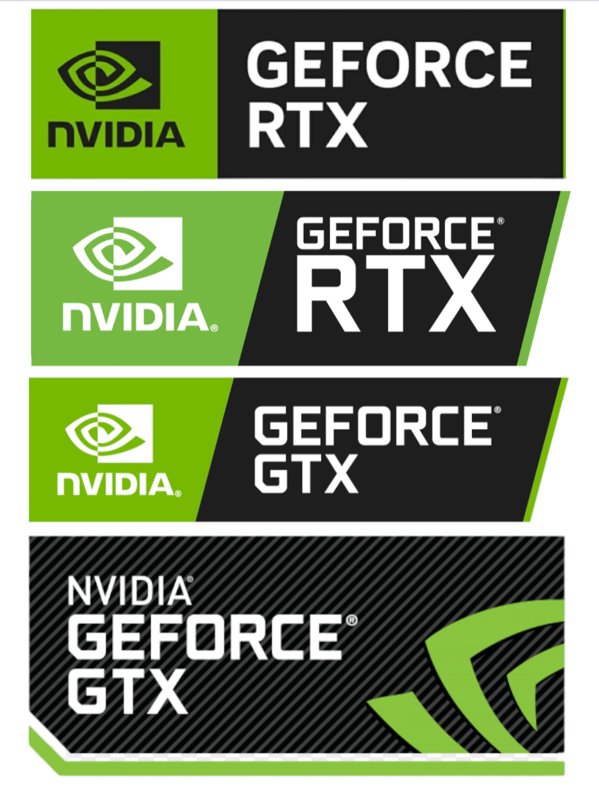 تغییر لوگوی GeForce RTX در طول سال ها