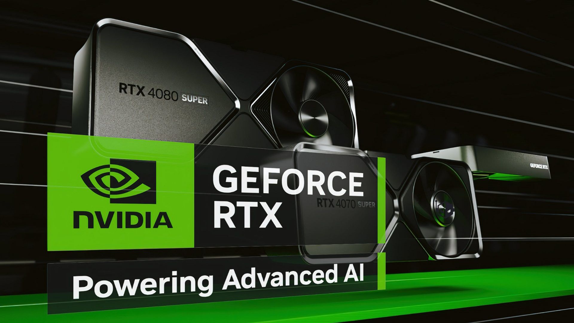 جمله تبلیغاتی جدید کارت های گرافیک GeForce RTX