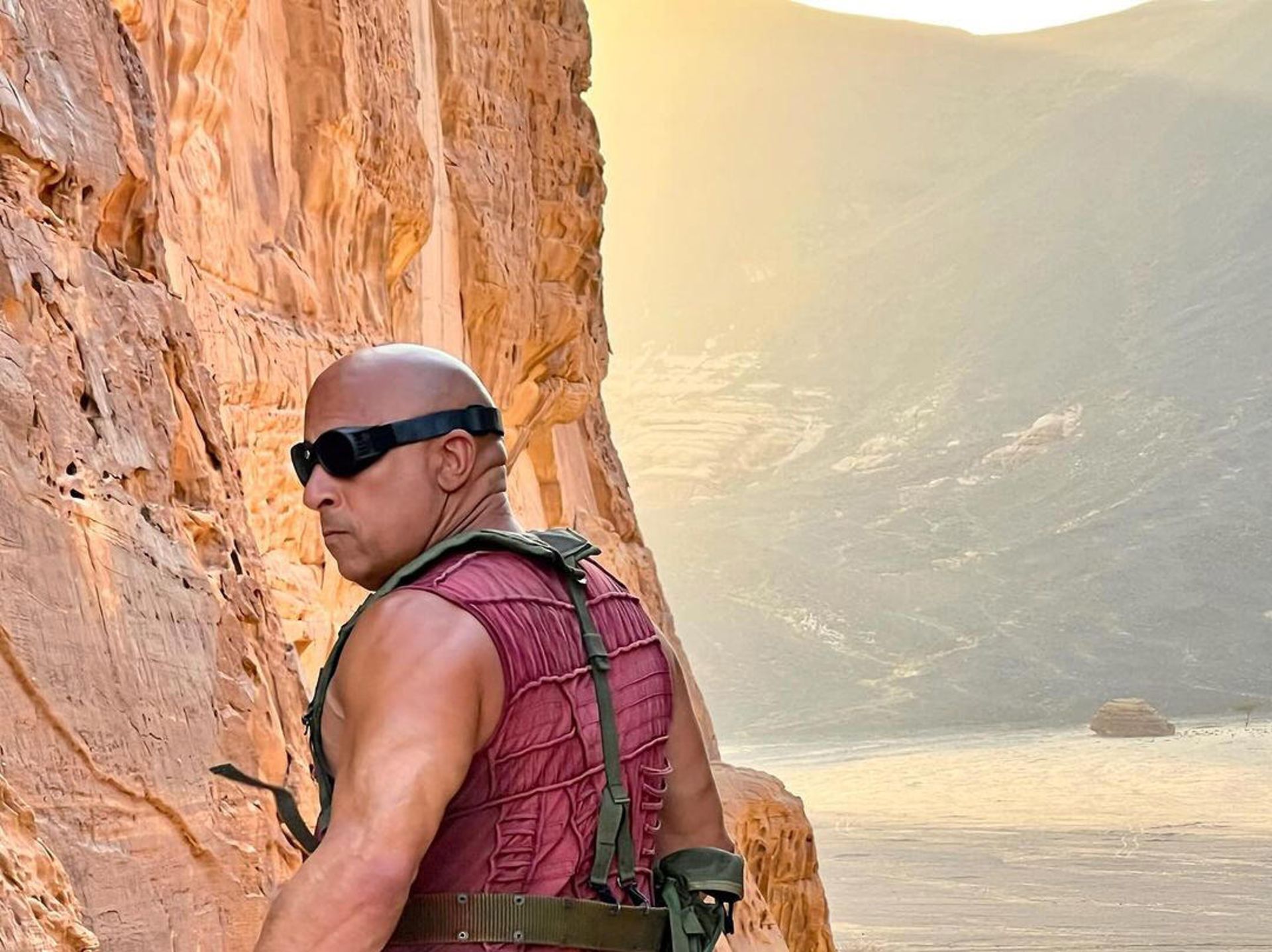 وین دیزل در فیلم Riddick: Furya