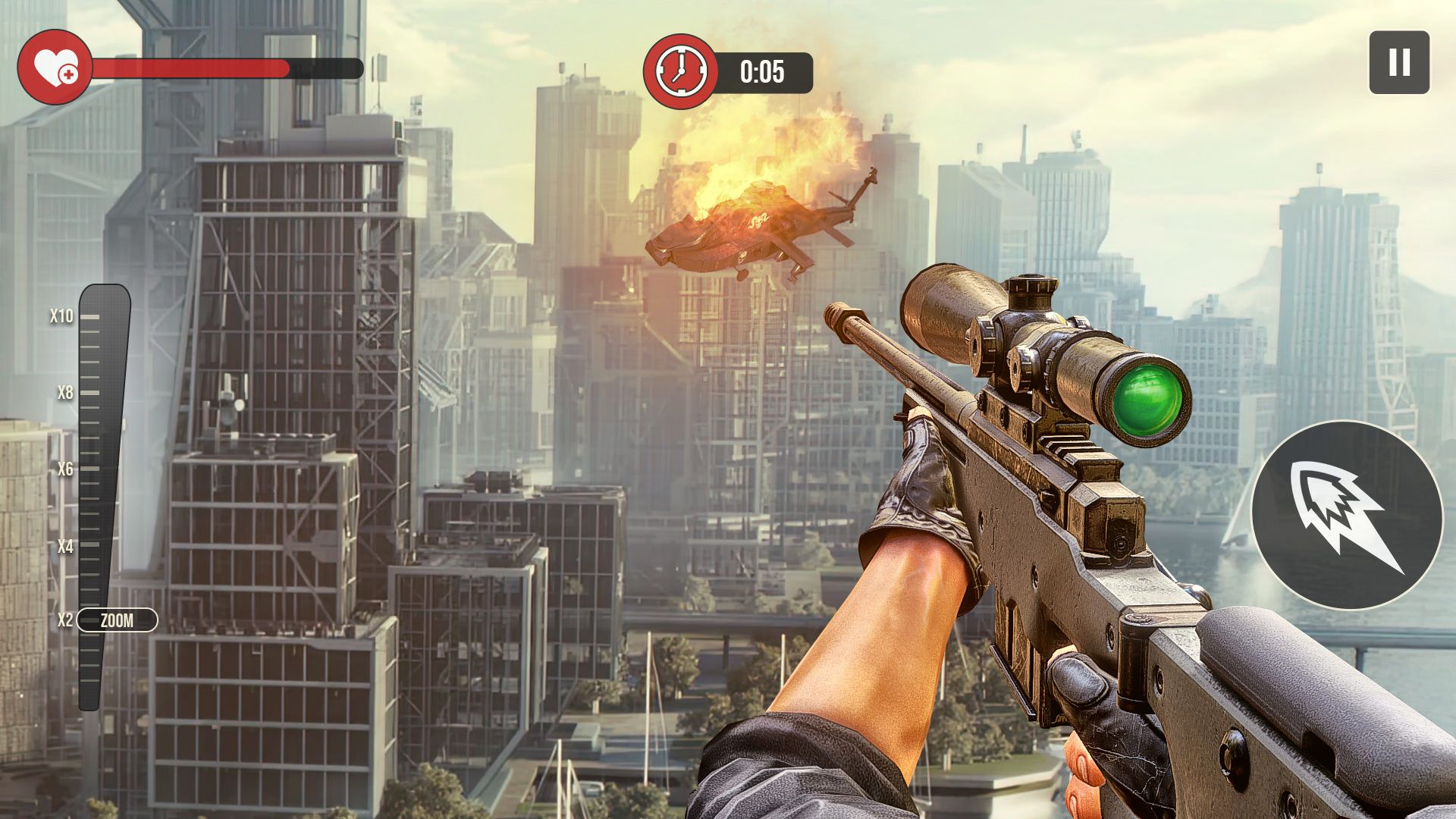 بازی اندروید Sniper 3D：Gun Shooting Games