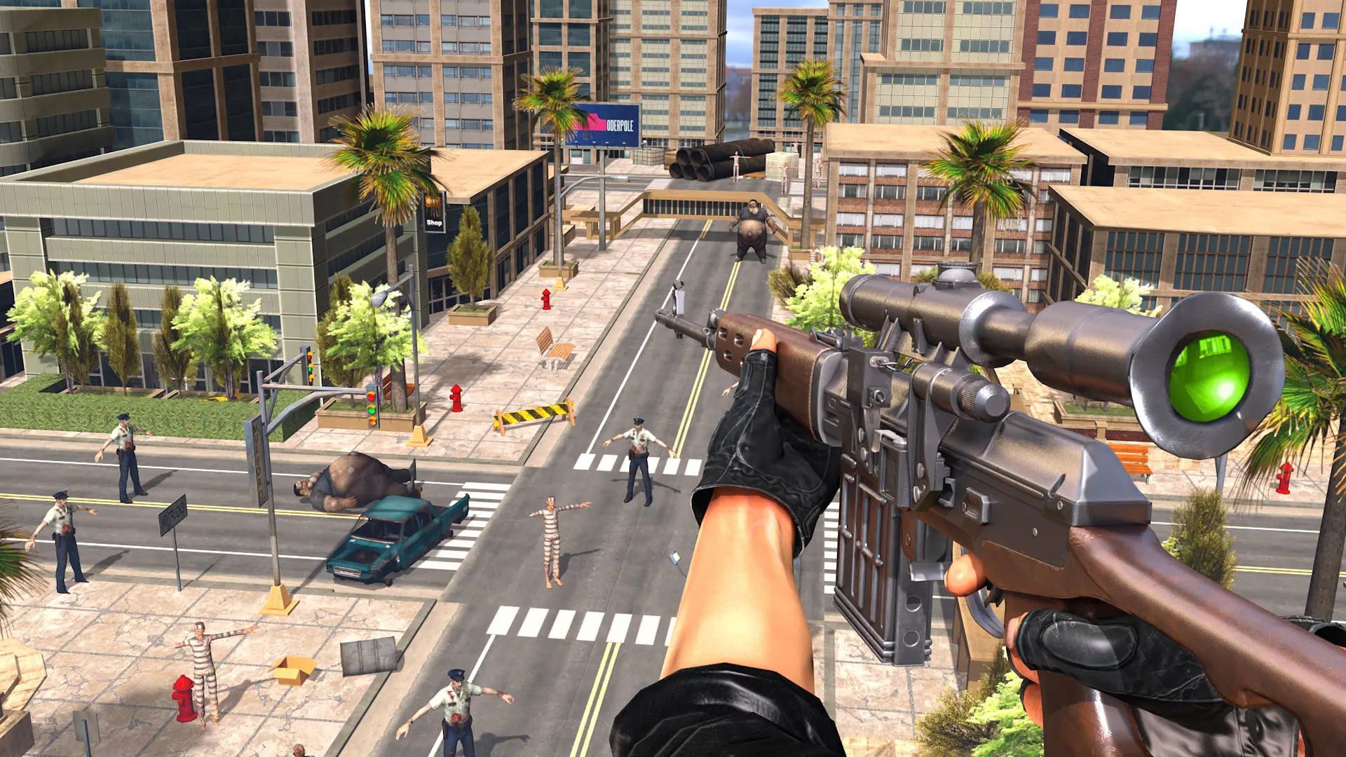 بازی اندروید Sniper Zombies: Offline Games