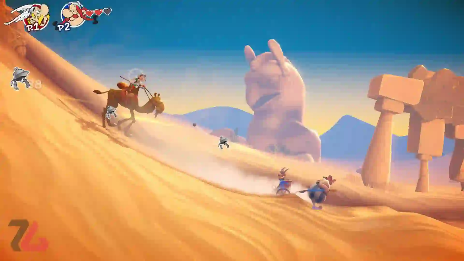 مجسمه هما در بازی asterix mission babylon