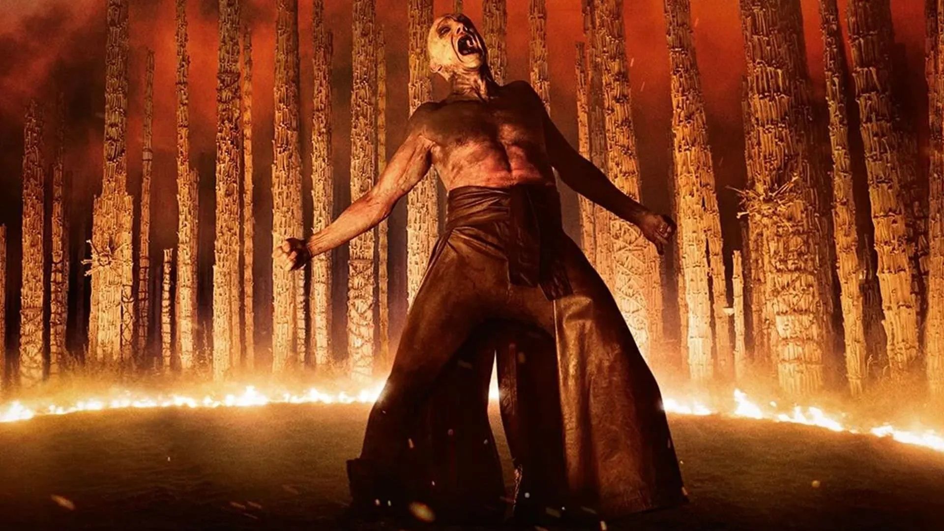 ریف فاینز در معبد استخوان در فیلم 28 Years Later: The Bone Temple