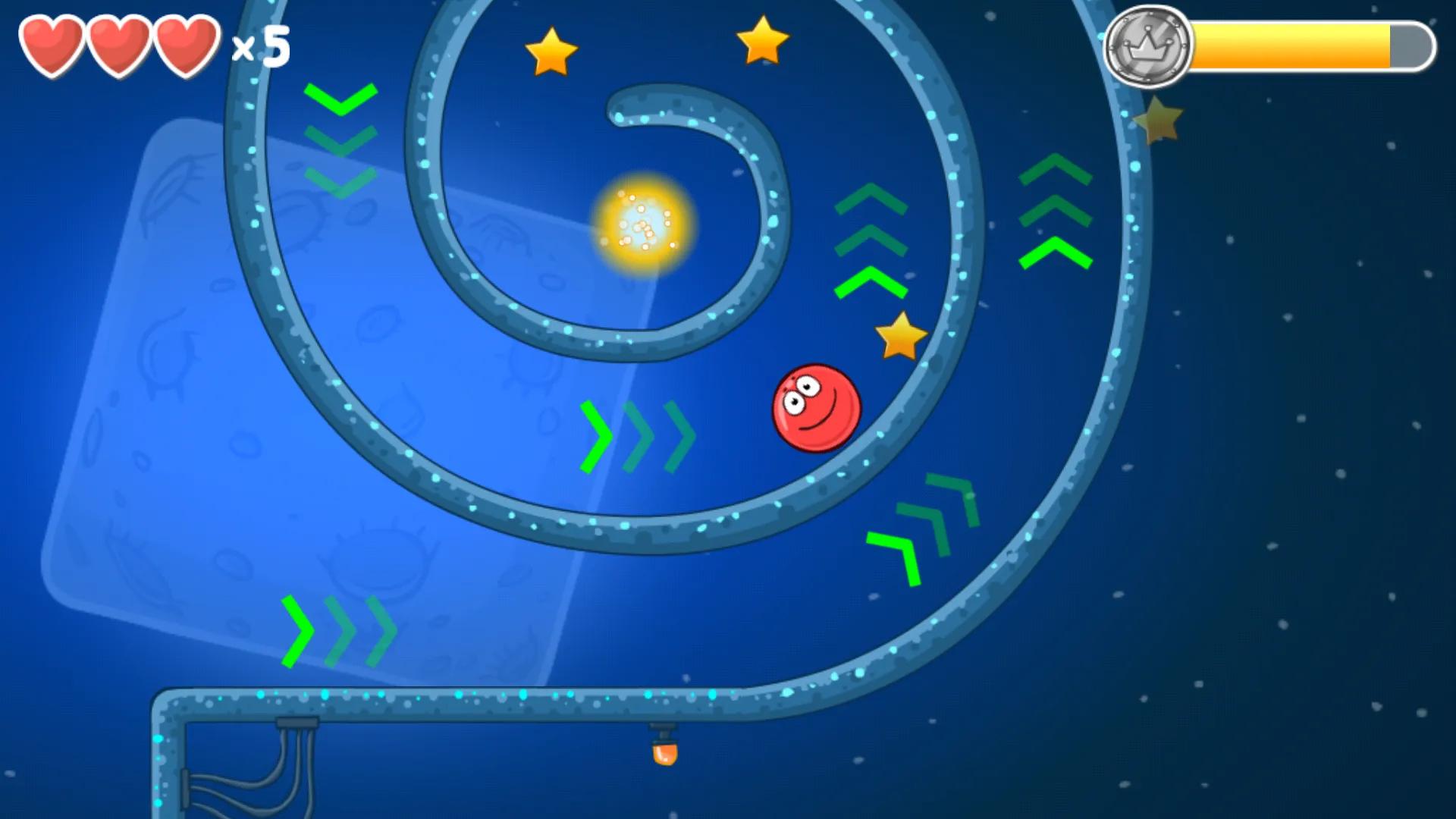 گیم‌پلی بازی موبایل Red Ball 4