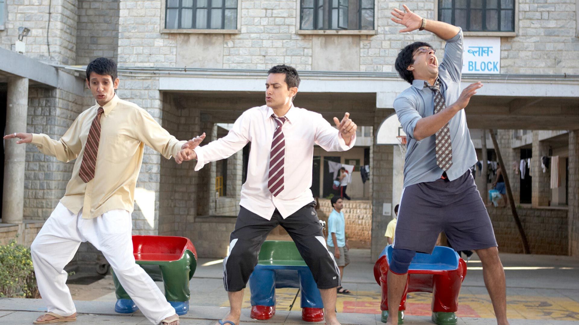 3-Idiots_three_strange_men_with_tie_and_shirts