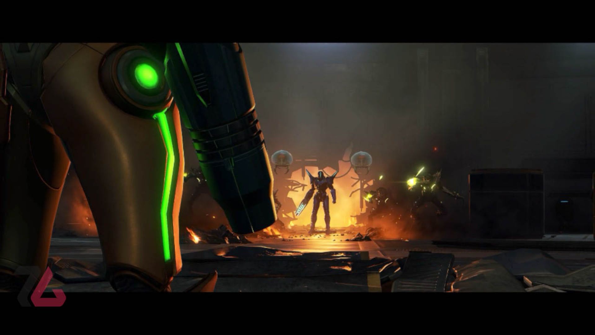 کات سین اکشن در بازی Metroid Prime 4