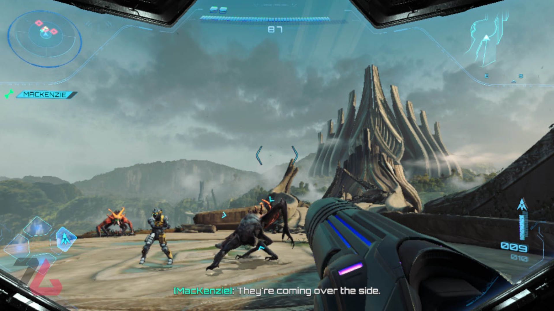 نبرد با لامونها در Metroid Prime 4