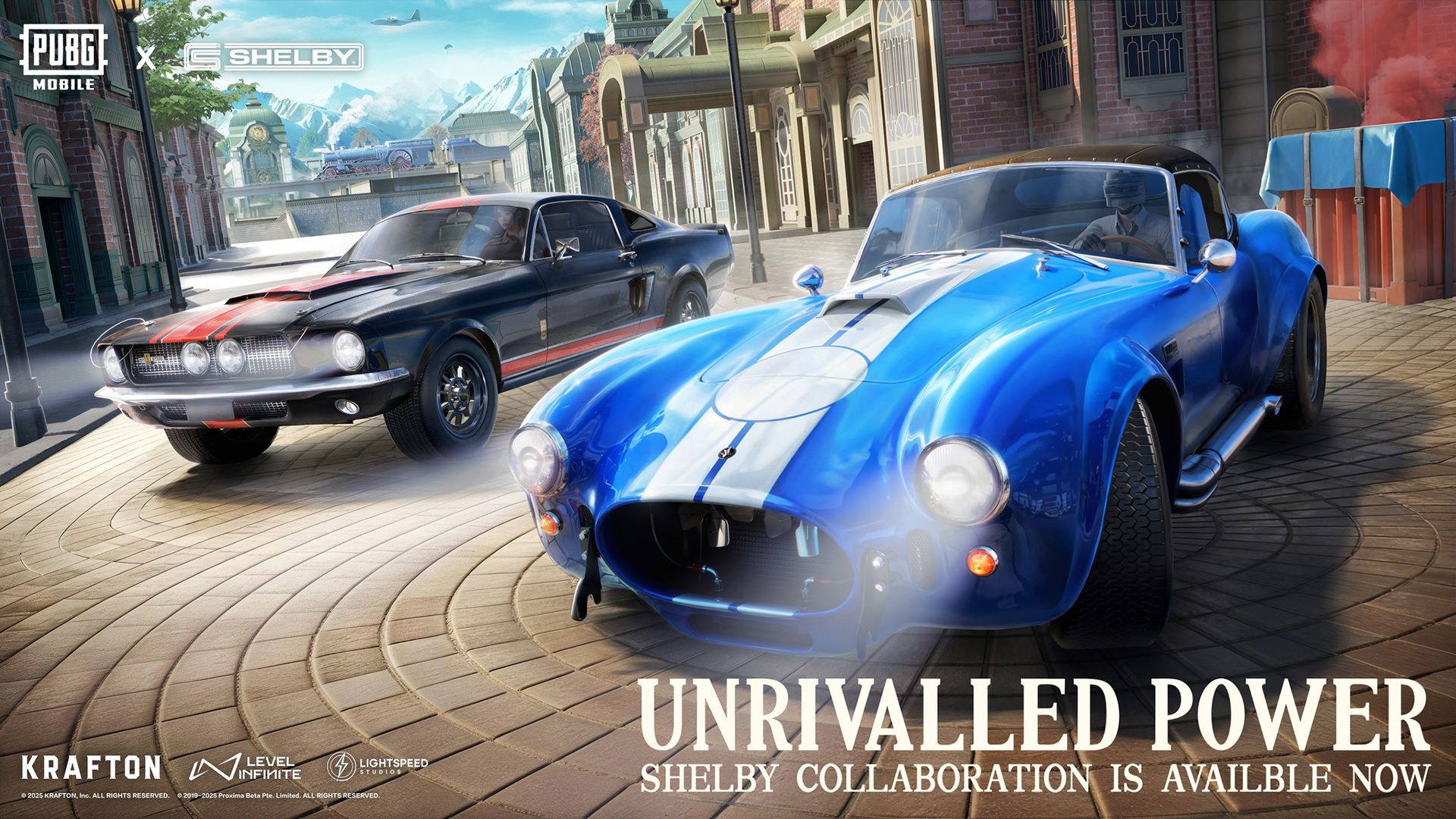 ماشین‌های GT500 و 427 Cobra از برند Shelby American در پابجی موبایل