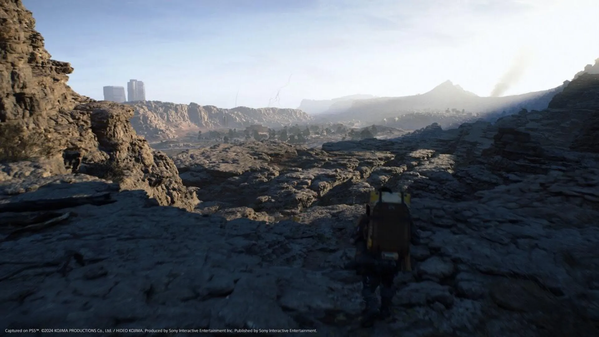 محیط کوهستانی بازی Death Stranding 2