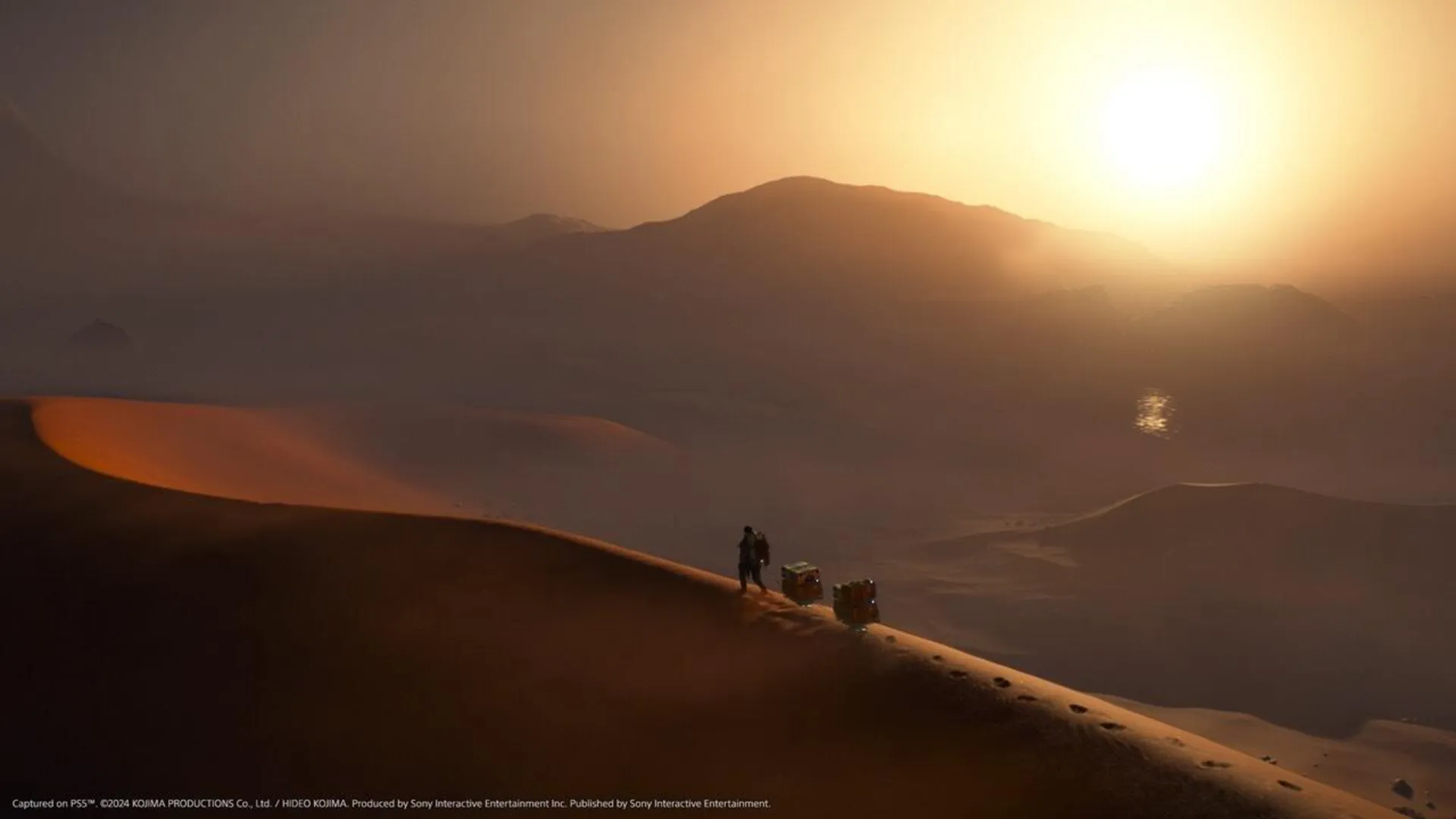 محیط صحرایی بازی Death Stranding 2
