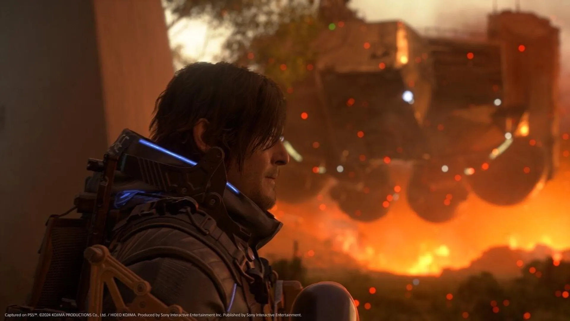 آتش سوزی در بازی Death Stranding 2