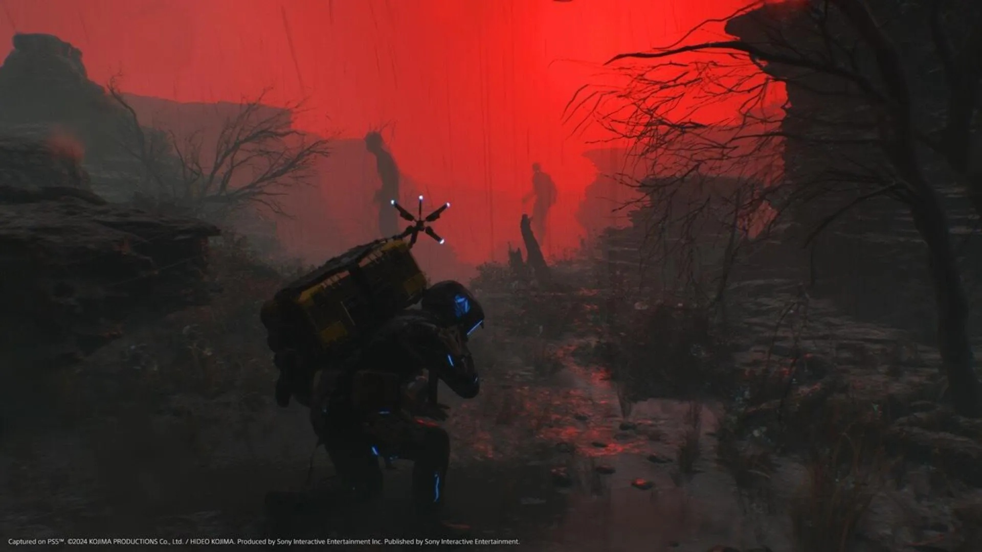 هوای بارانی بازی Death Stranding 2