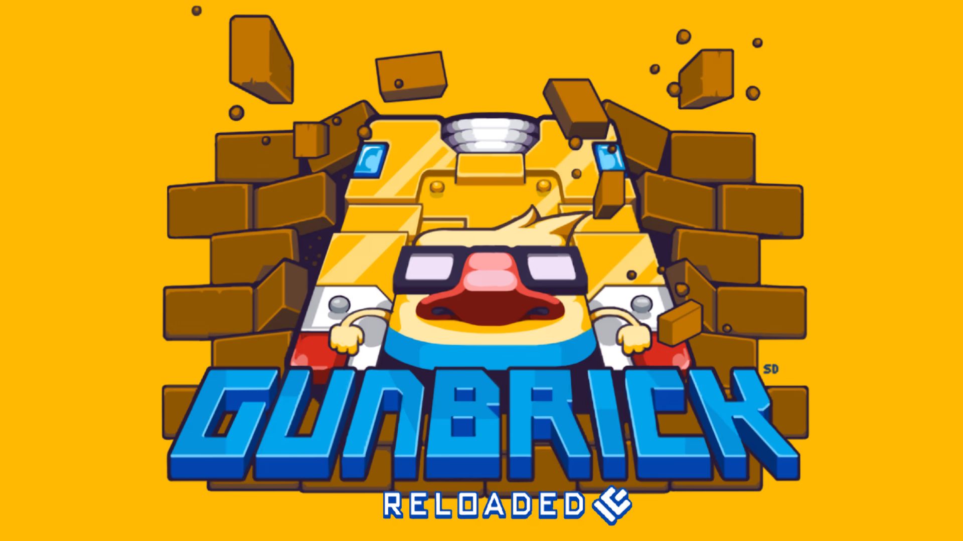 کاور (پوستر) بازی Gunbrick: Reloaded