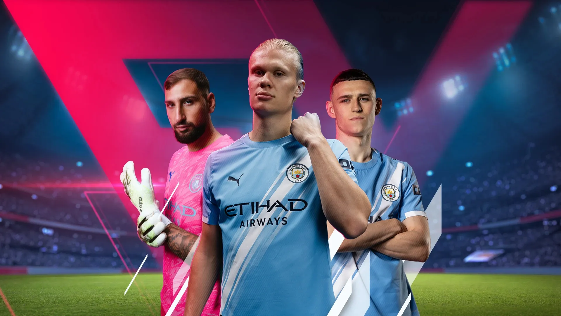 کاور (پوستر) بازی موبایل Football League 2026 با حضور بازیکن‌های معروف فوتبال