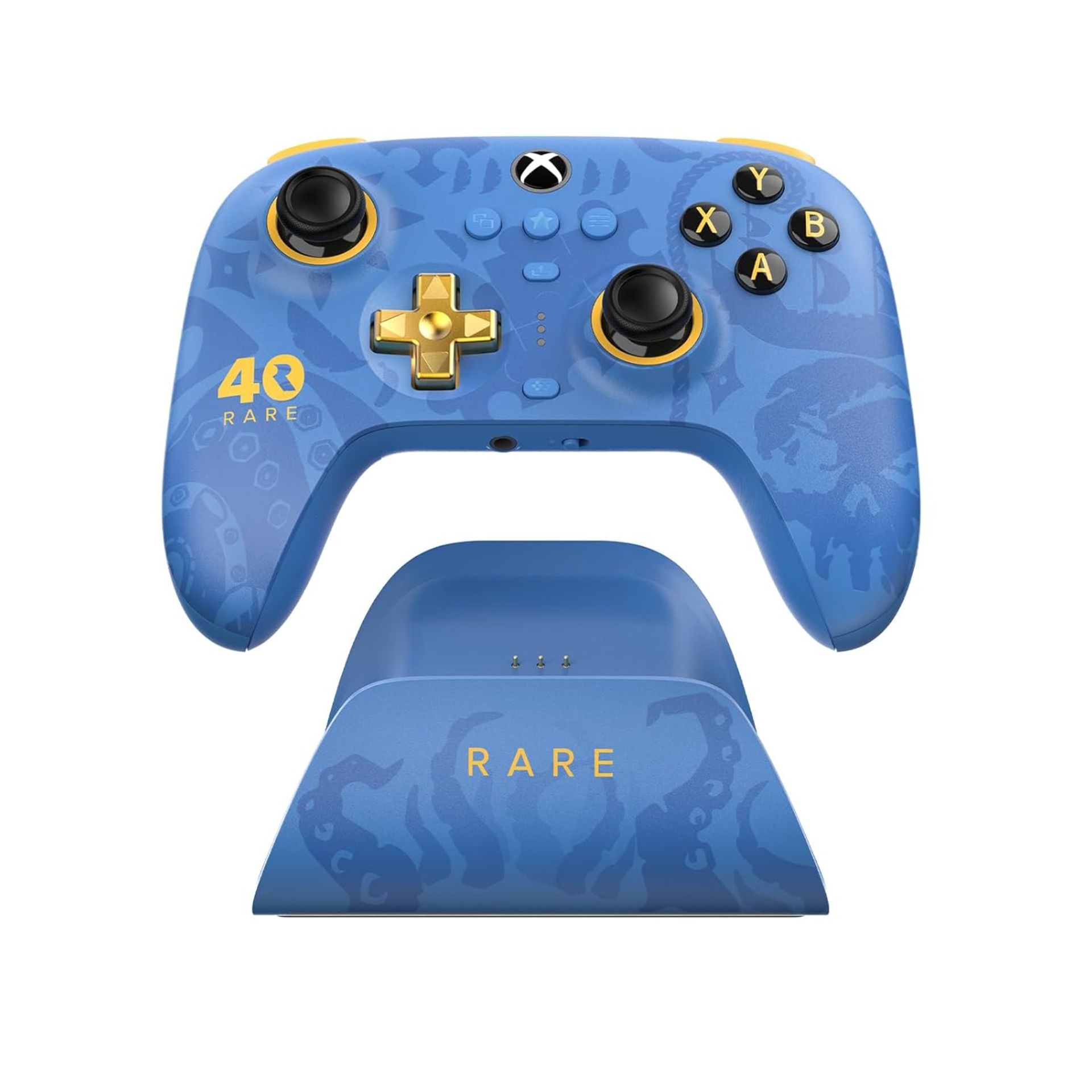نمای جلویی کنترلر 8BitDo Ultimate 3-Mode: Rare 40th Anniversary Edition
