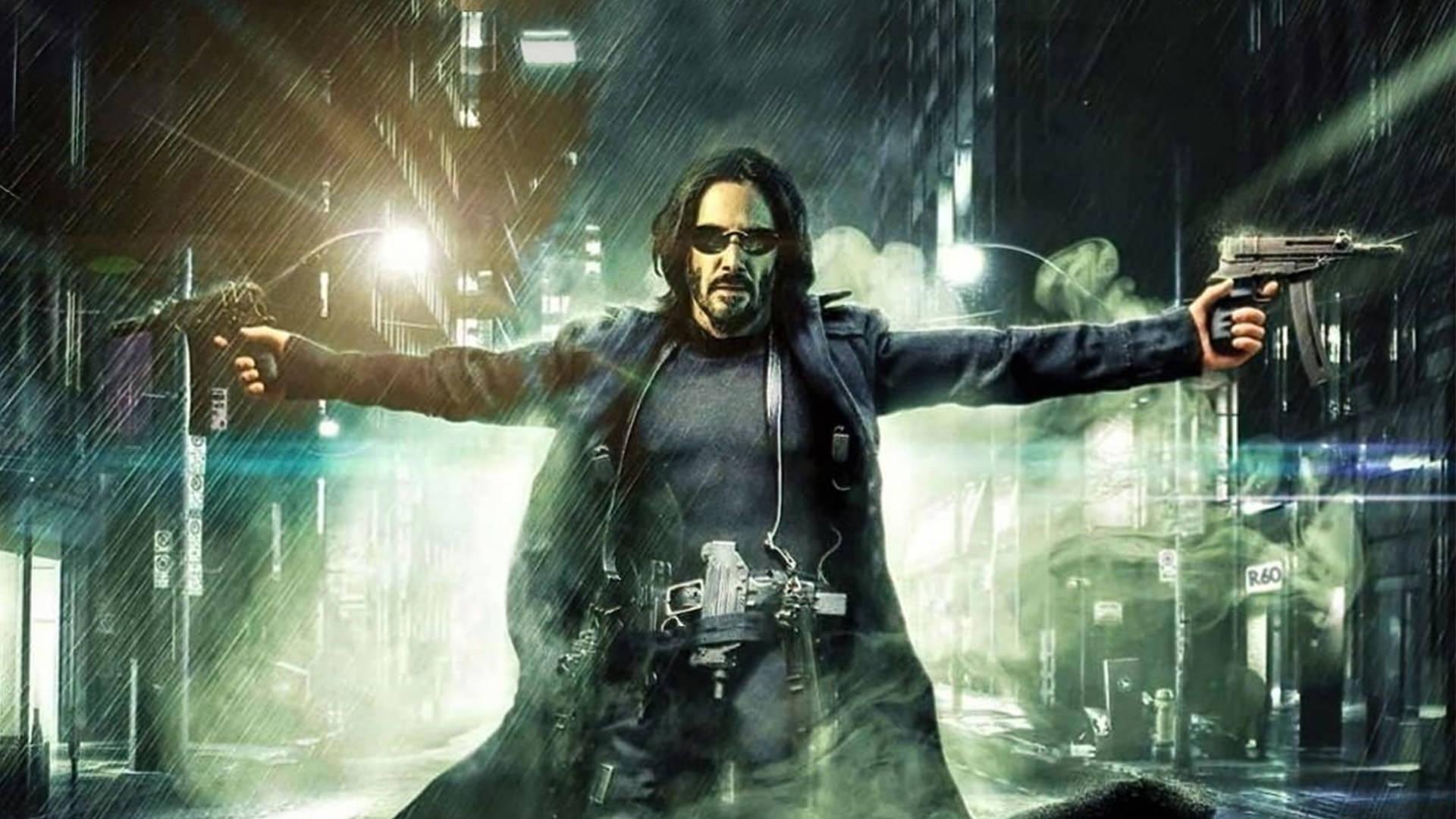 مبارزه نئو در فیلم The Matrix Resurrections