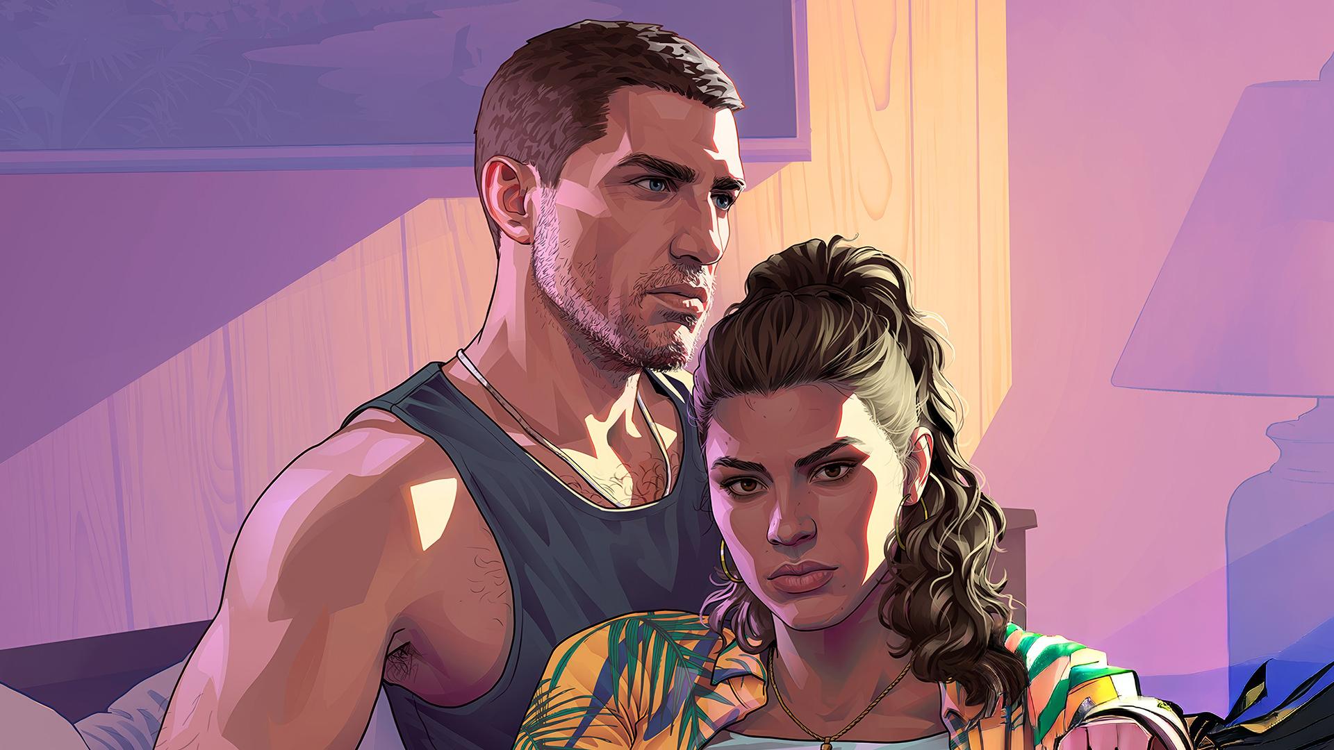 جیسون و لوسیا در بازی جی تی ای ۶