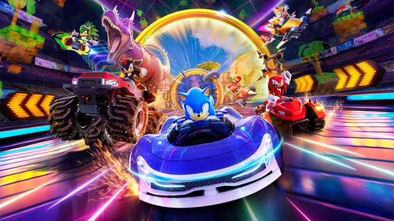 تریلر بازی Sonic Racing: CrossWorlds به نمایش یک پیست دیجیتالی خاطره‌انگیز می‌پردازد